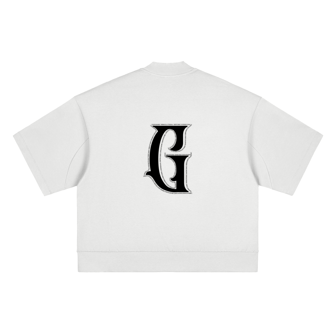 Heavyweight Oversized Mock Neck T-Shirt