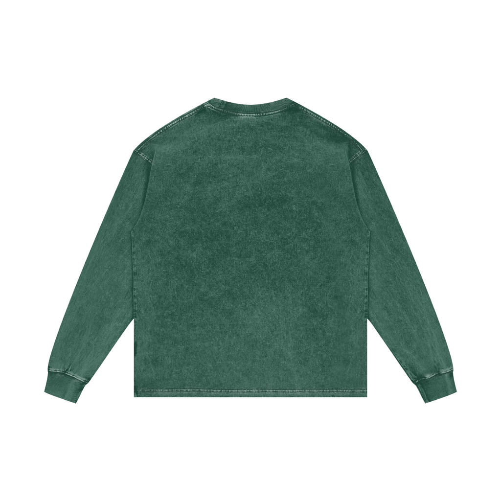 XoXo | Acid Wash Long Sleeve T-Shirt