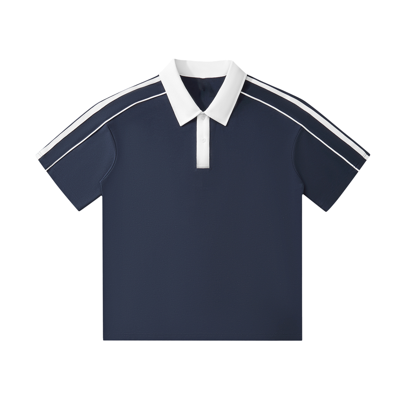 Athletic Stripe Polo Shirt