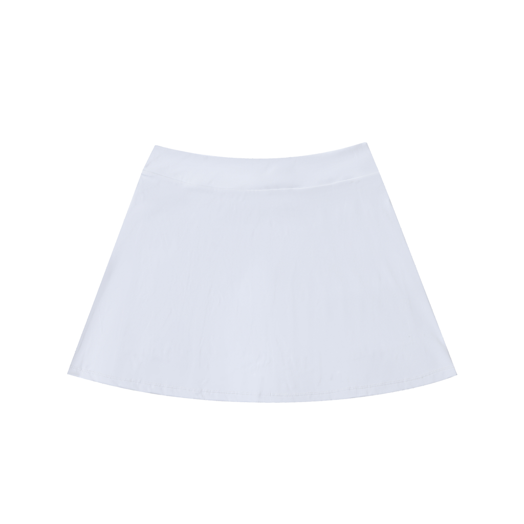 High-Waist A-Line Skirt