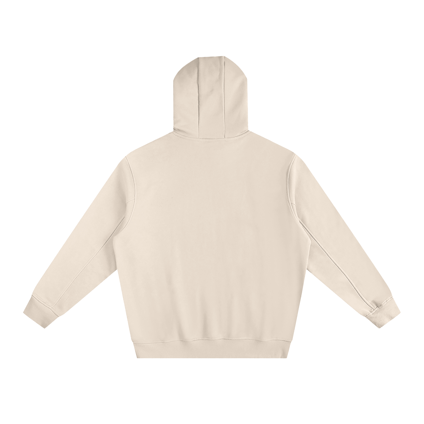 Fleece-Lined High Neck Hoodie