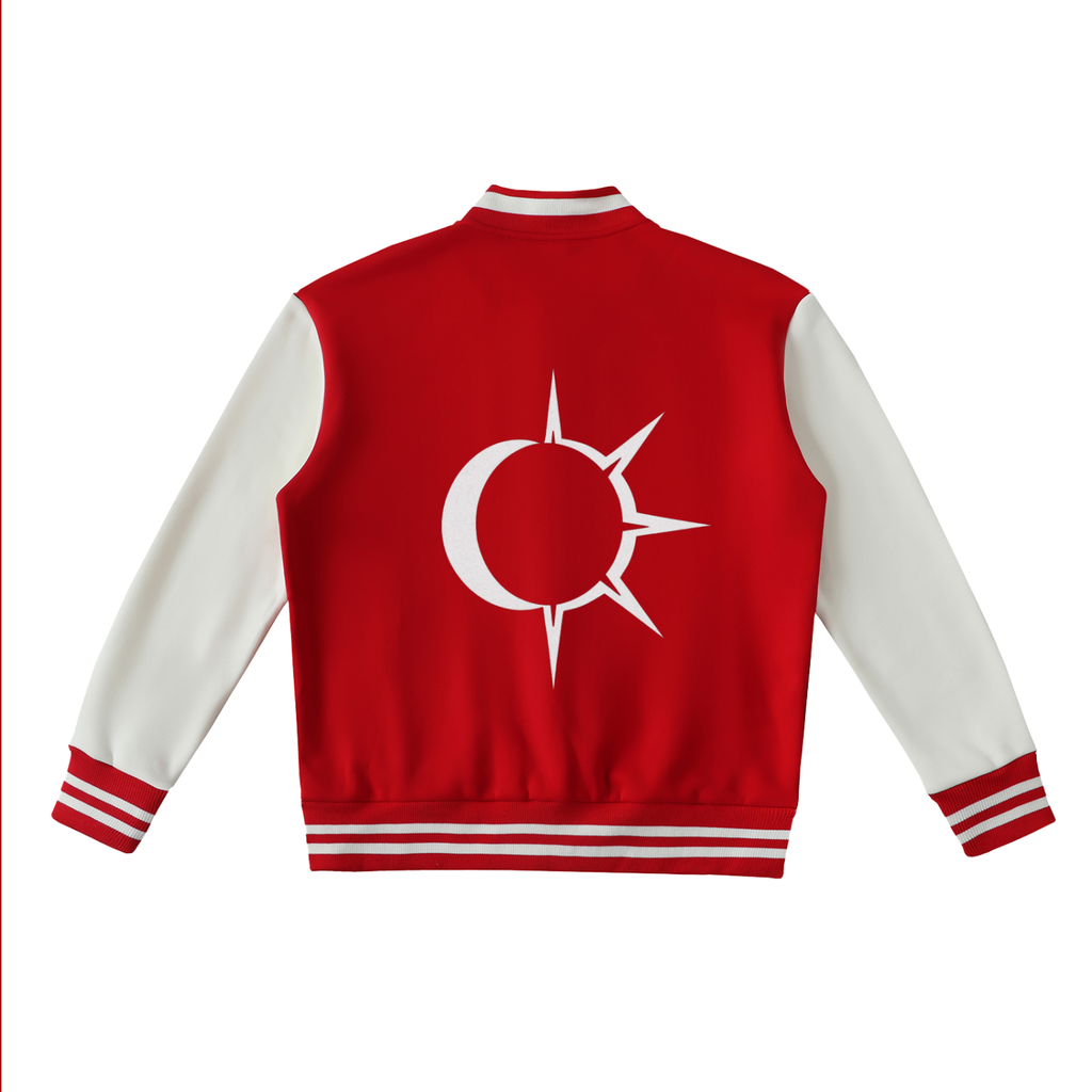 Two-Tone Classic Varsity Jacket