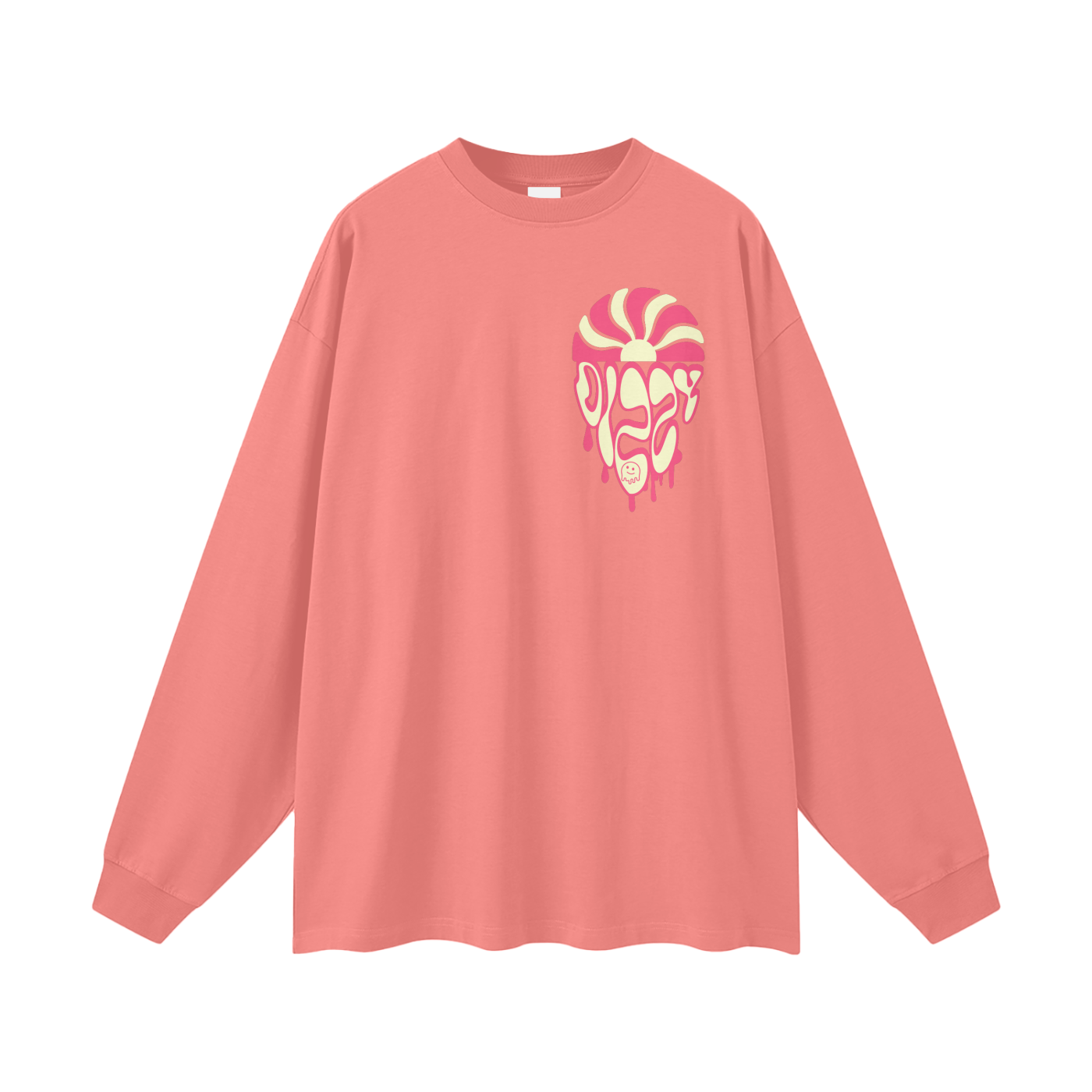 Dizzy Graphic Long Sleeve Cotton Tee