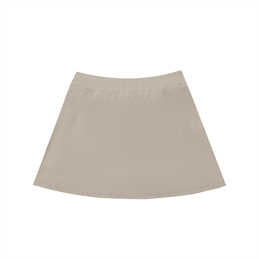 High-Waist A-Line Skirt