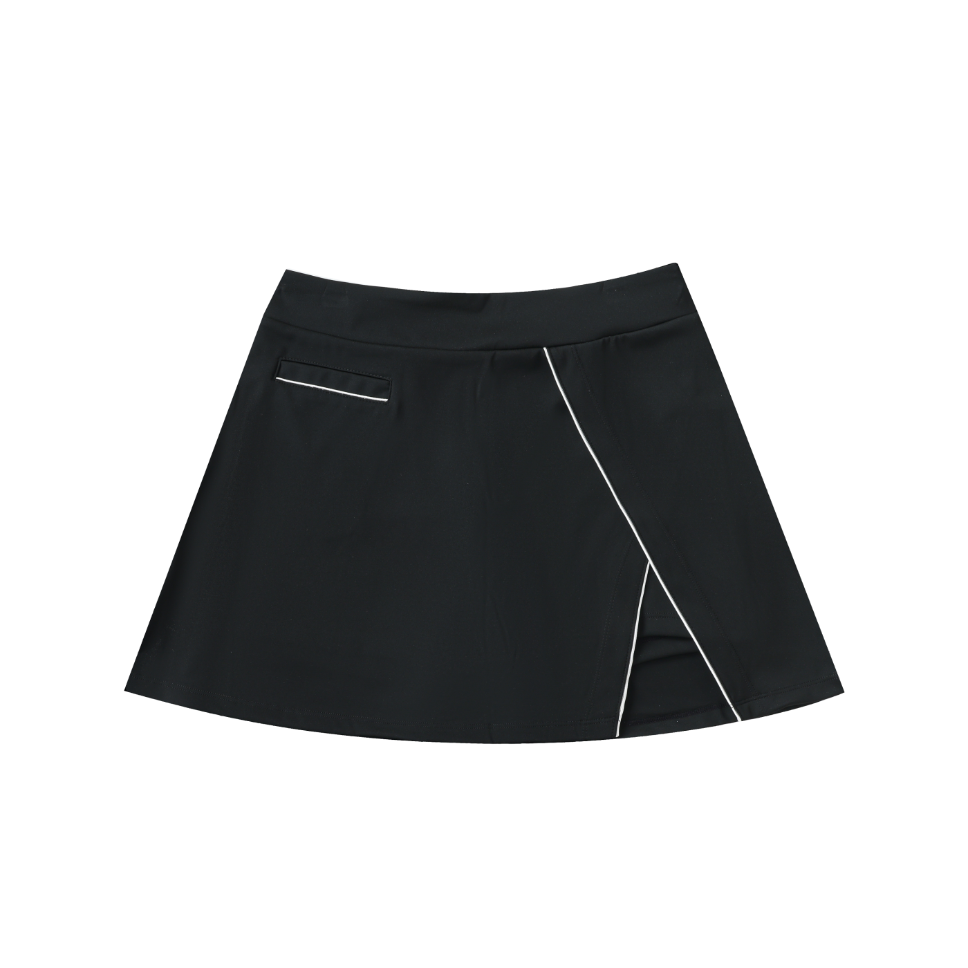 High-Waist A-Line Skirt