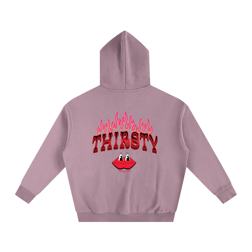 Thirsty Oversized Fleece Hoodie