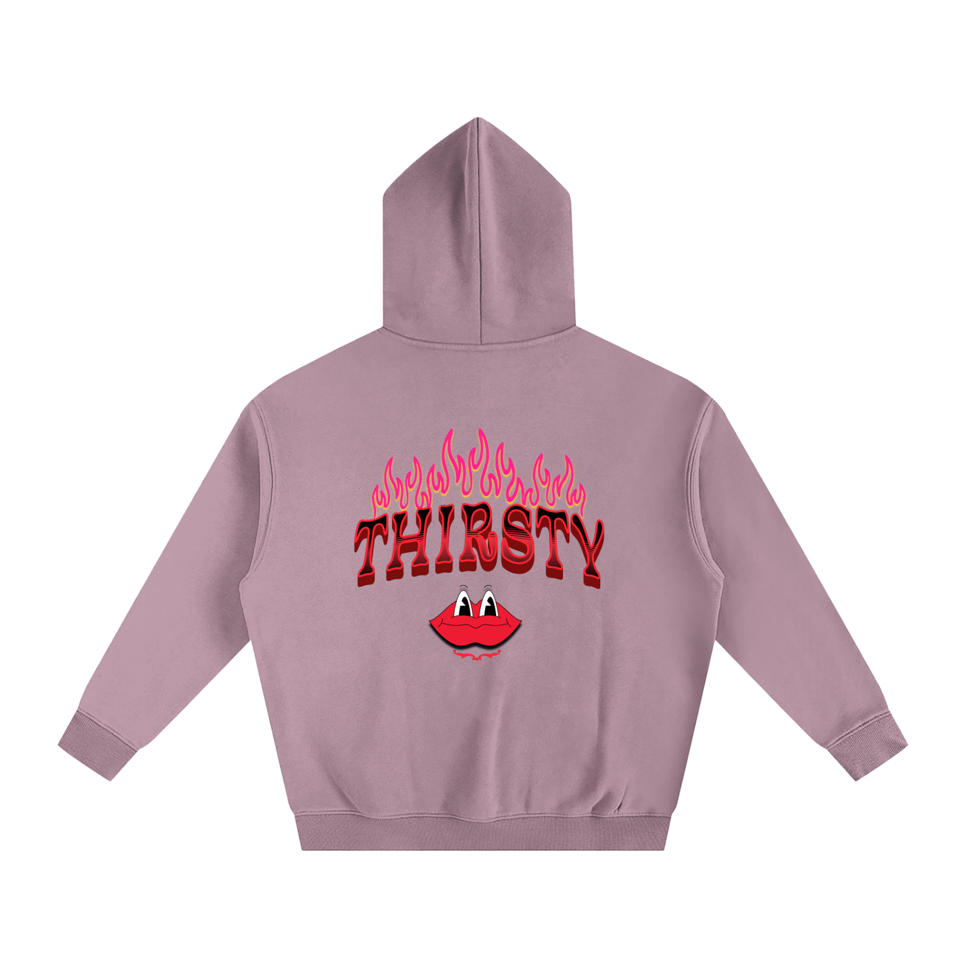 Thirsty Oversized Fleece Hoodie