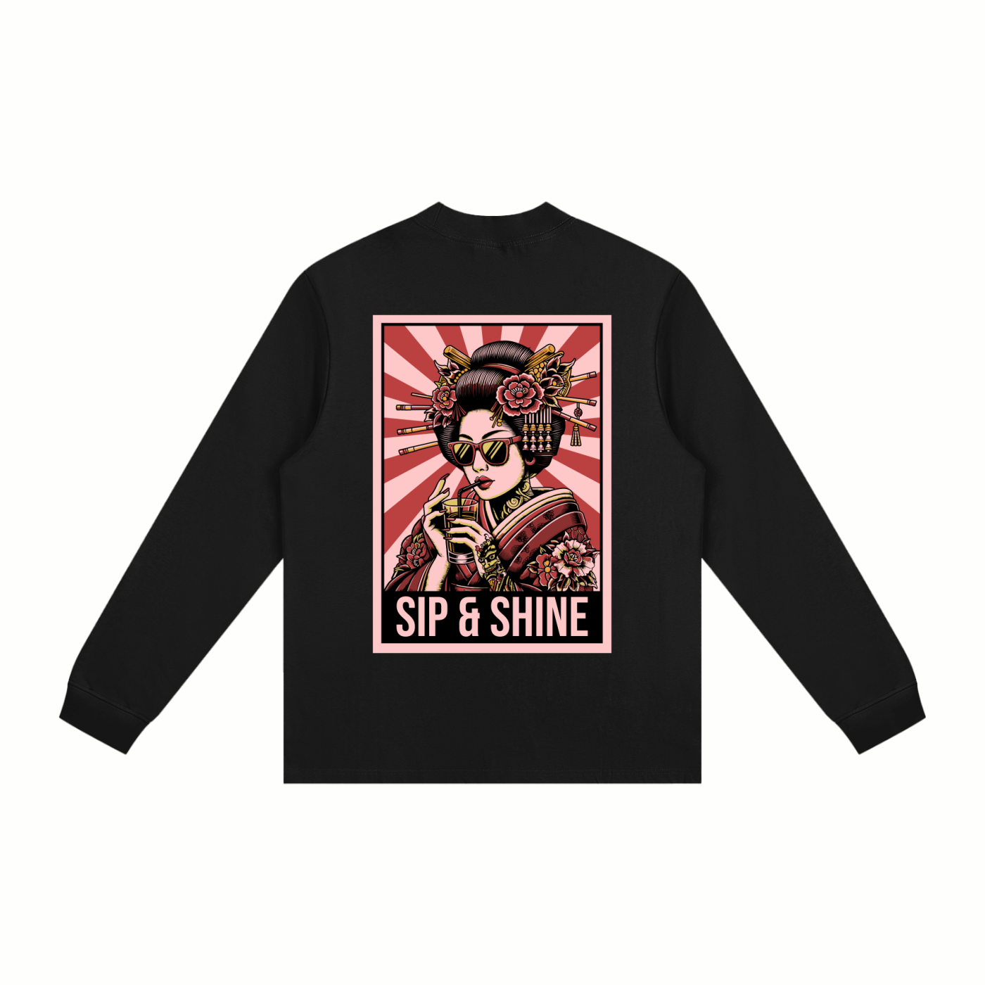 Sip & Shine Graphic | Cotton Sweatshirt