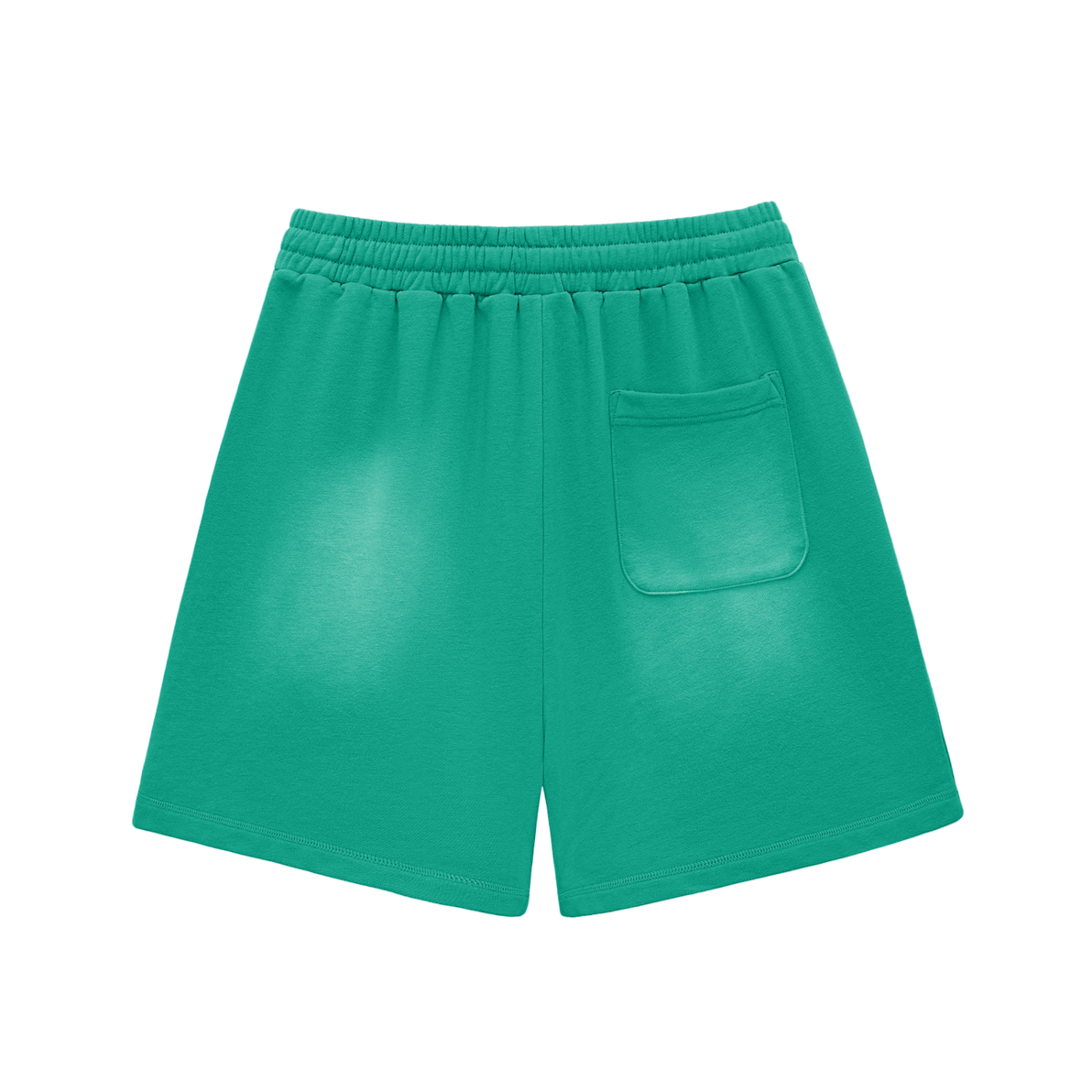 Sun-Fade Graphic Cotton Shorts