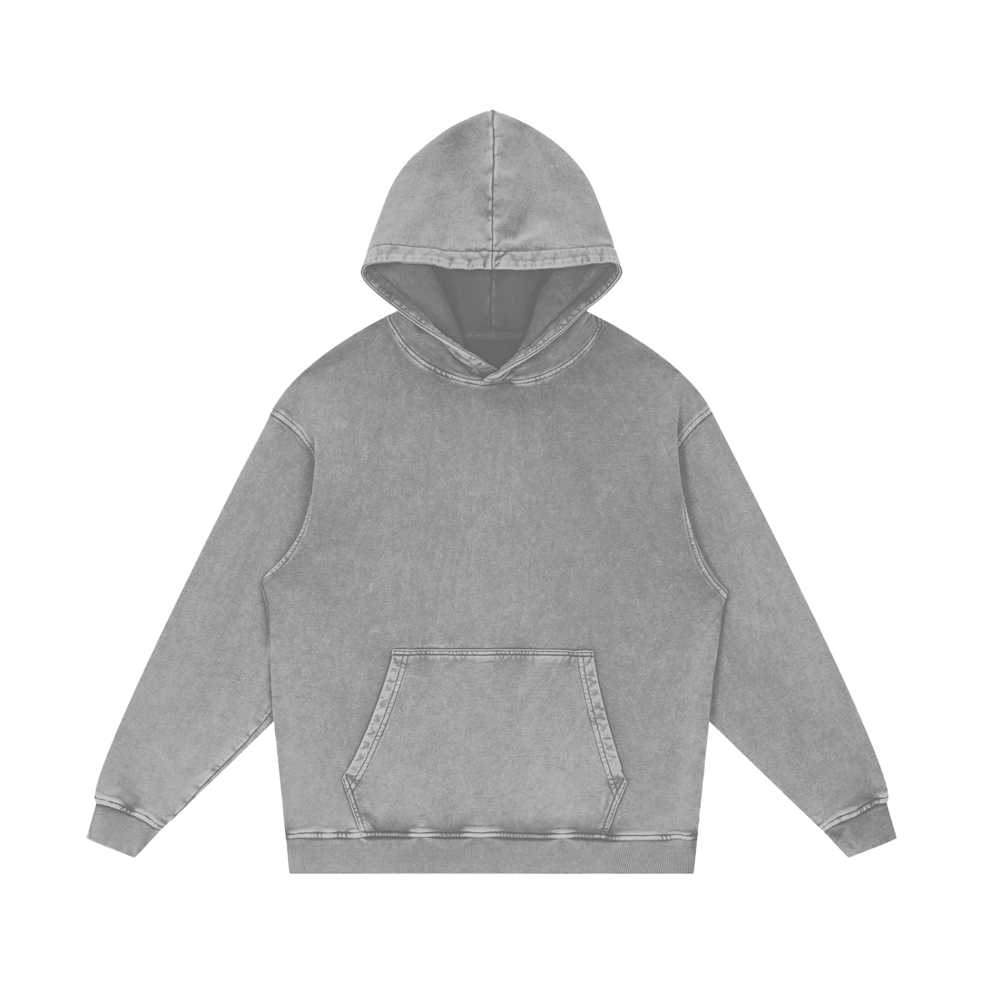 Heavyweight Acid Wash | Oversize Cotton Hoodie