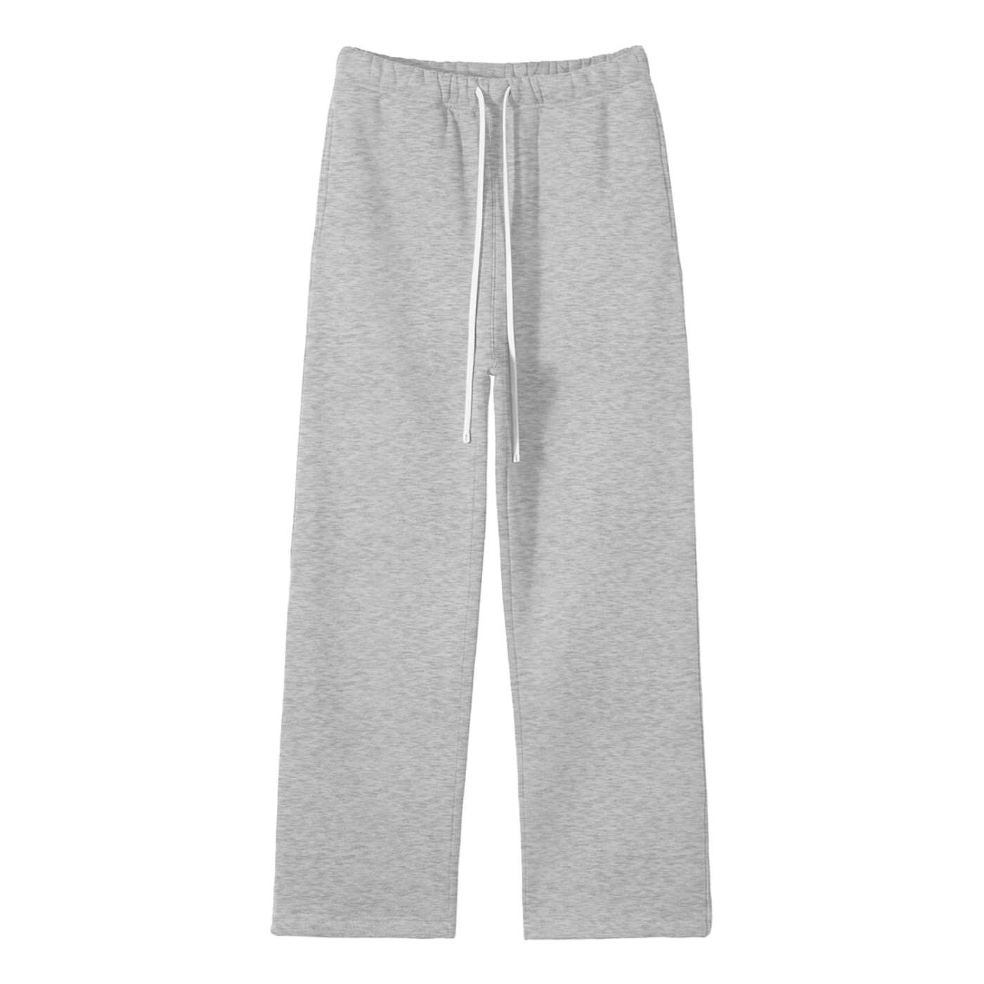 Fleece Straight-Leg Drawstring Pants