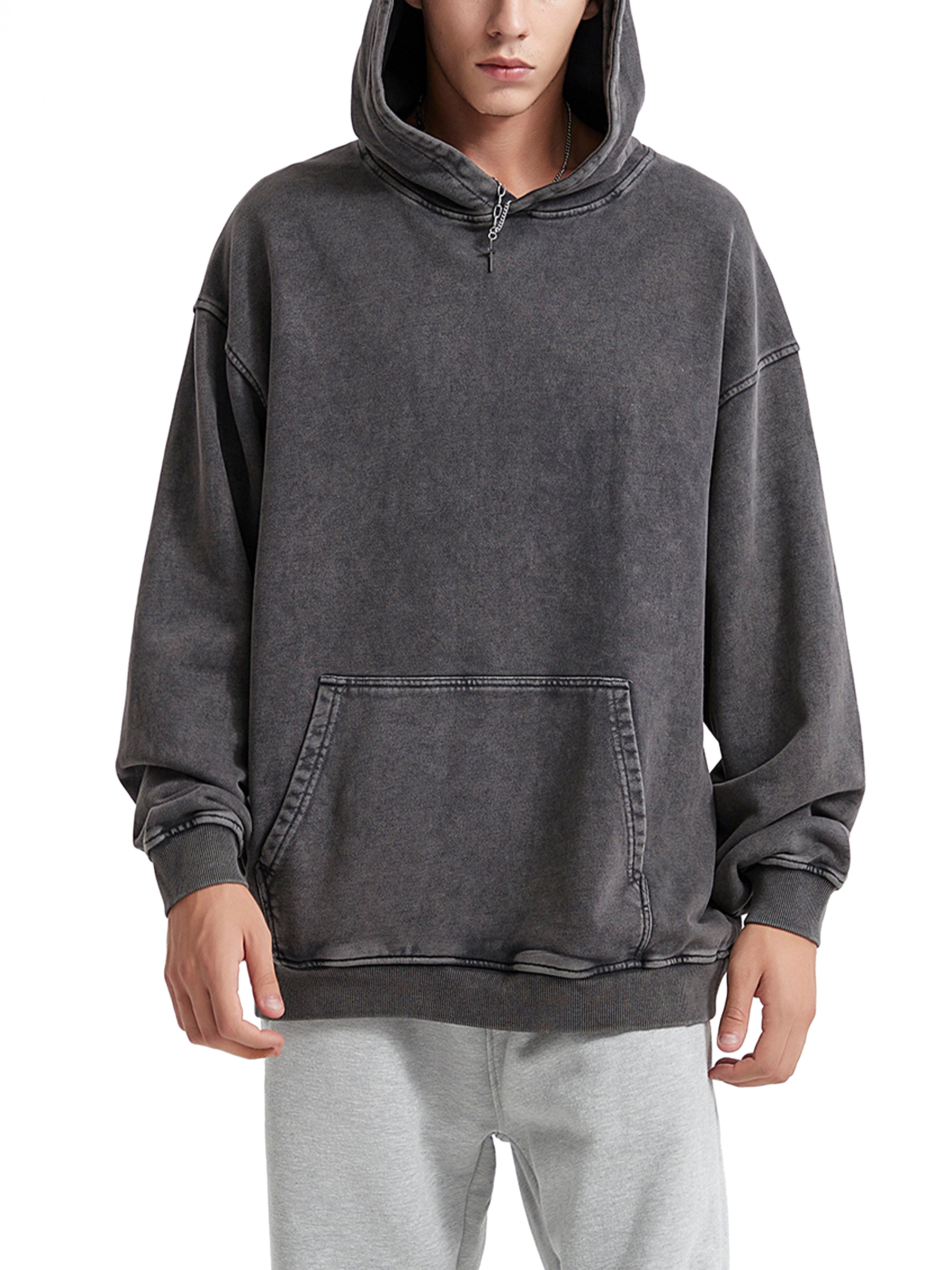 Ace Acid Wash Oversize Hoodie