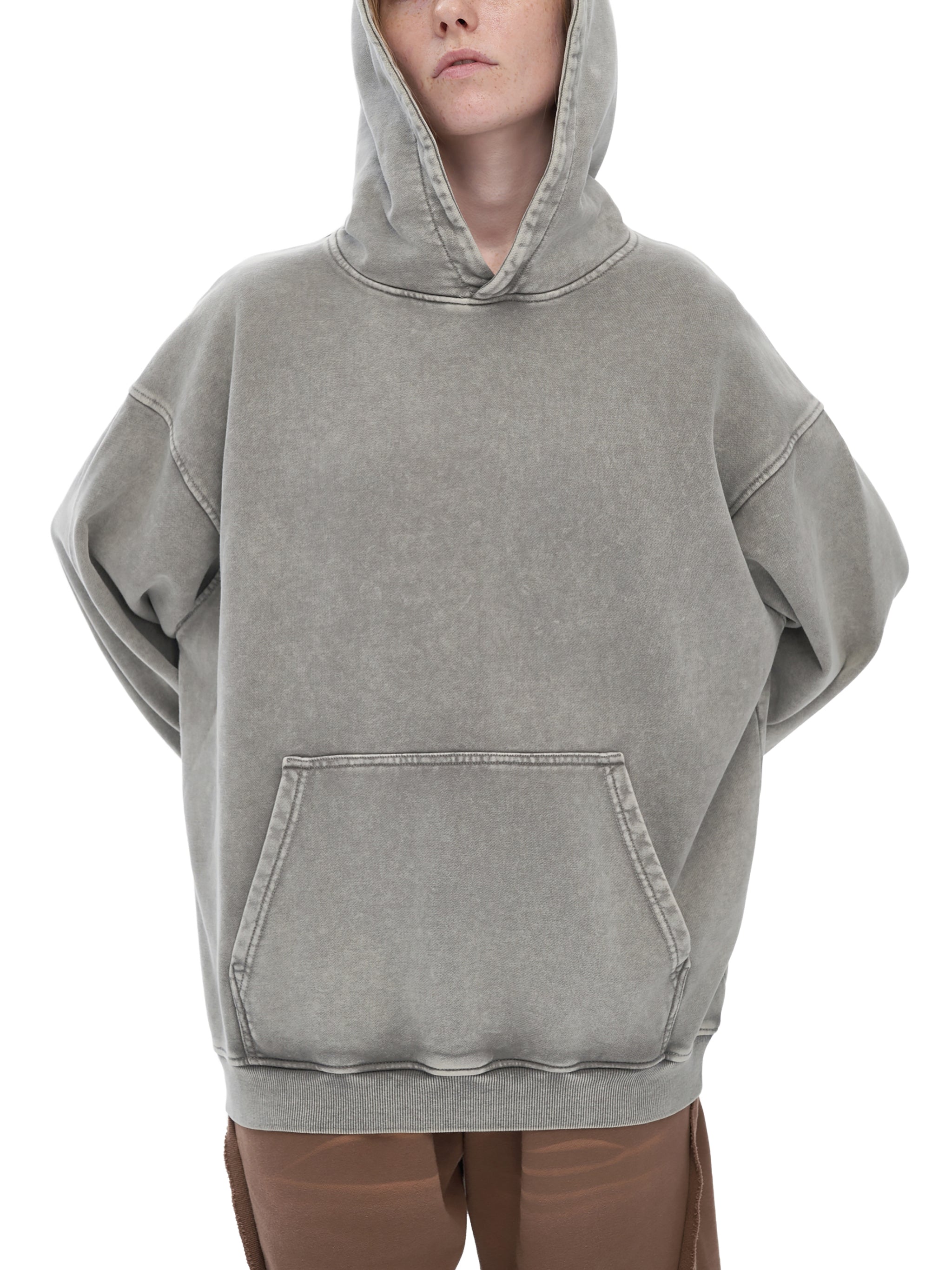 Heavyweight Acid Wash | Oversize Cotton Hoodie