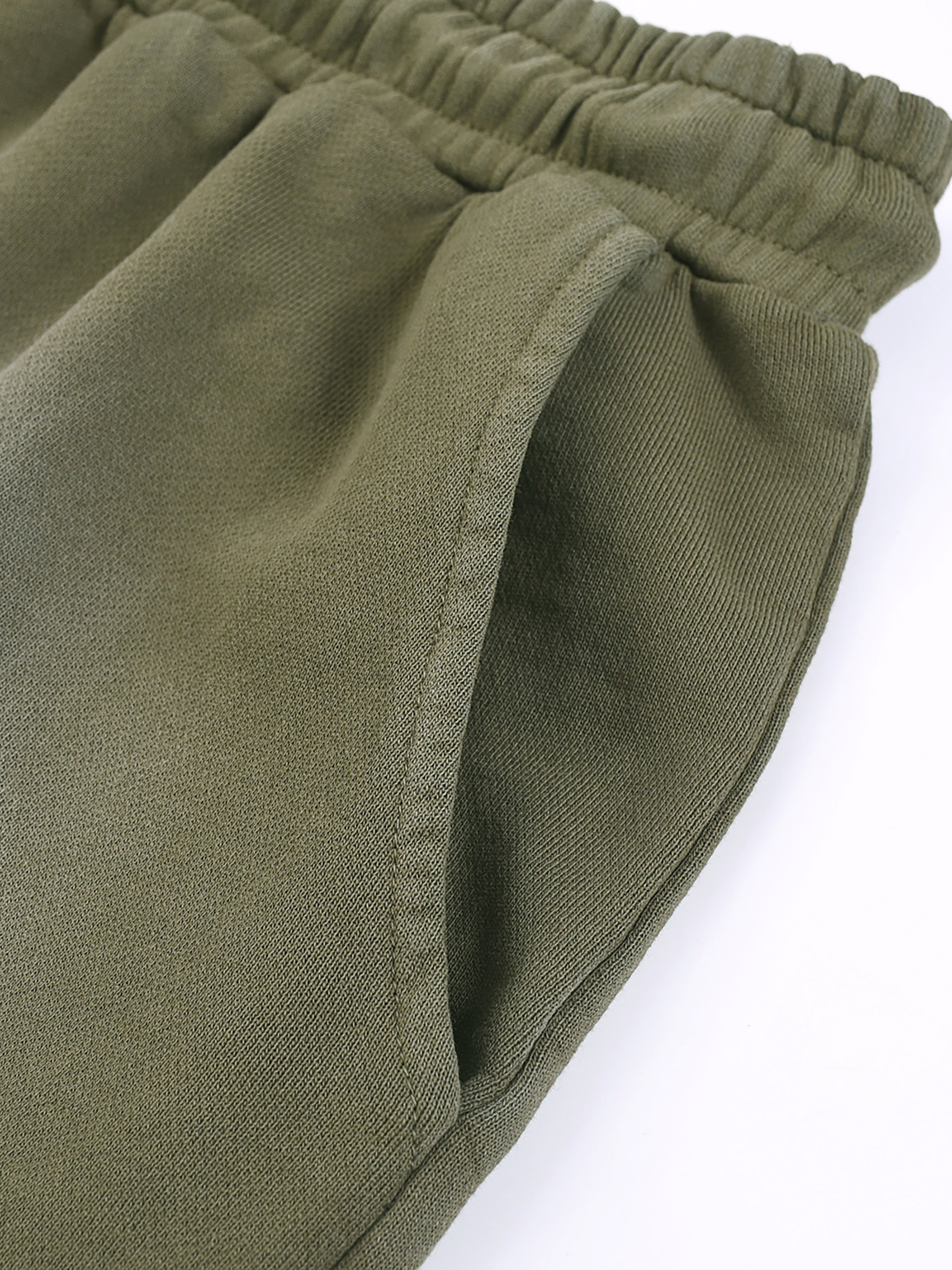 Heavyweight Patch Monkey Cotton Shorts