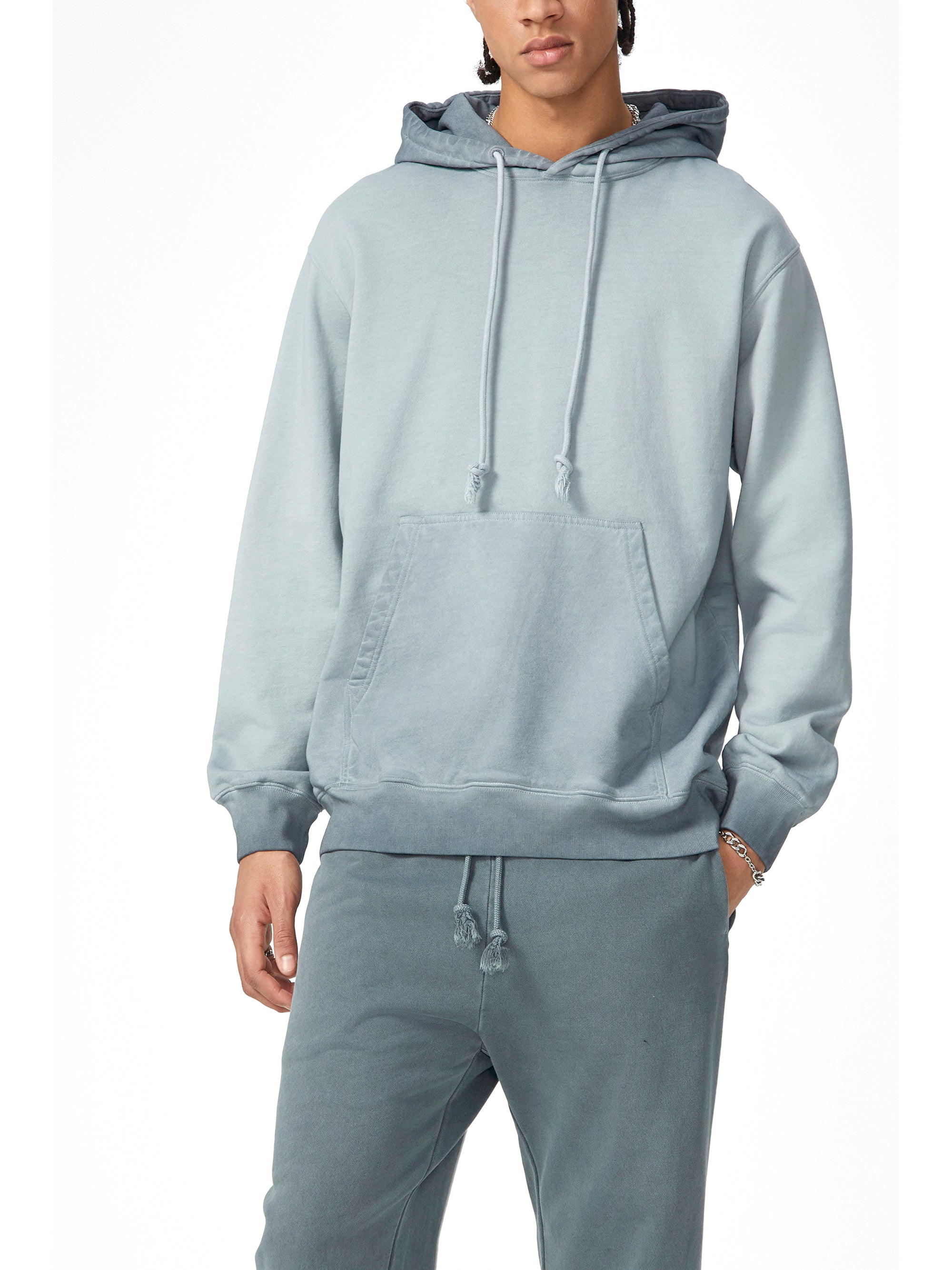 Vintage Ombre-Dyed Washed Hoodie
