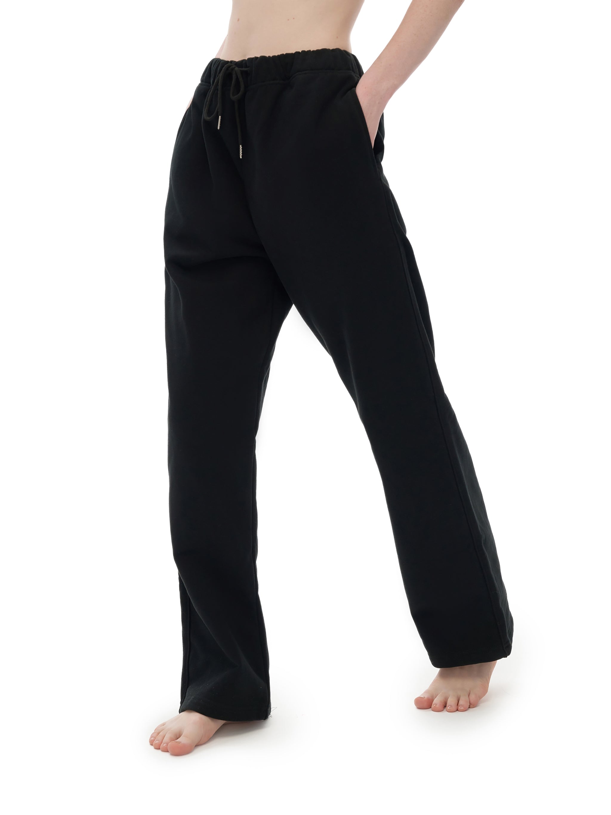Heavyweight Fleece-Lined Straight Leg Sweatpants
