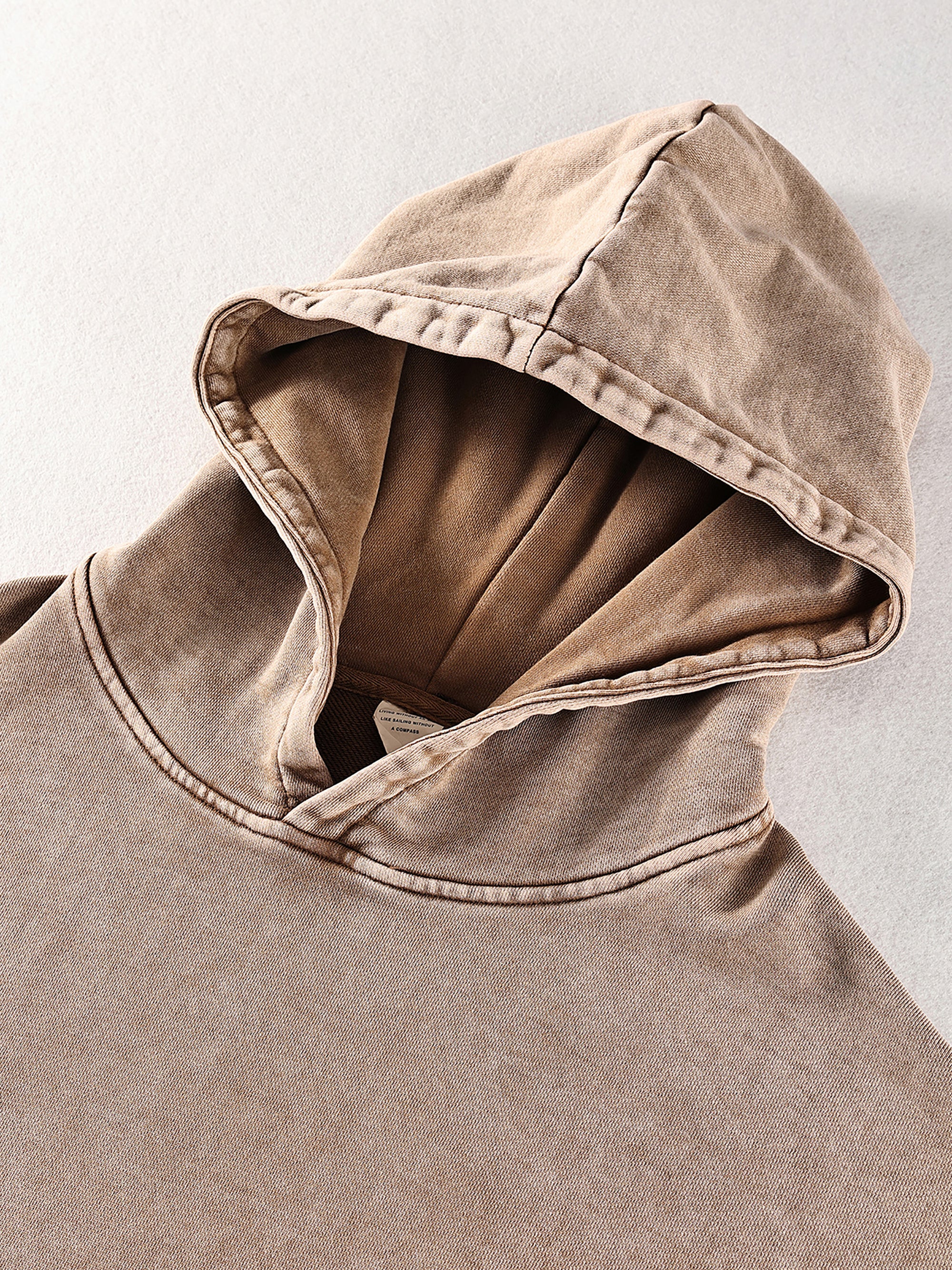 Heavyweight Acid Wash | Oversize Cotton Hoodie