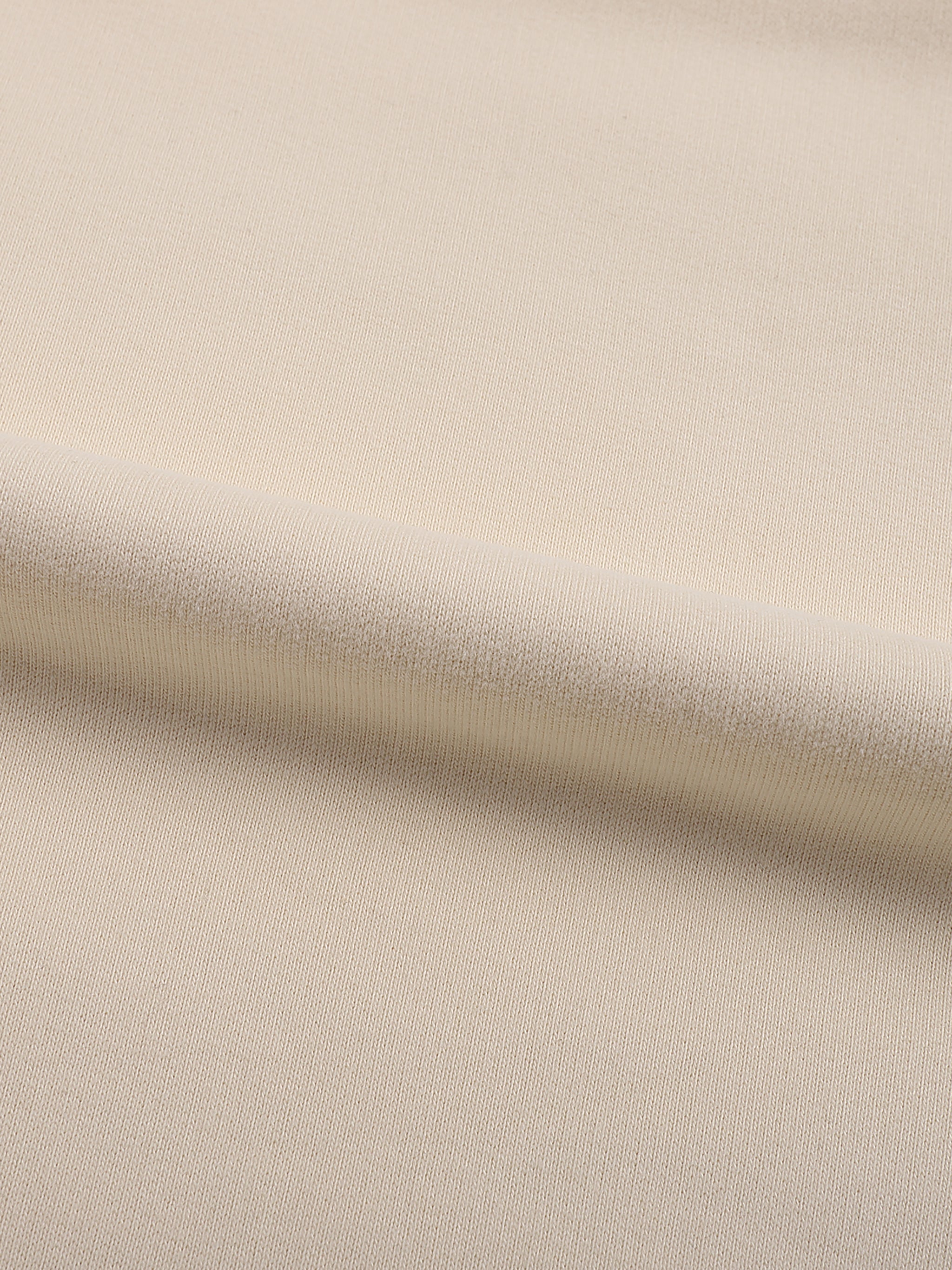 Fleece-Lined High Neck Hoodie