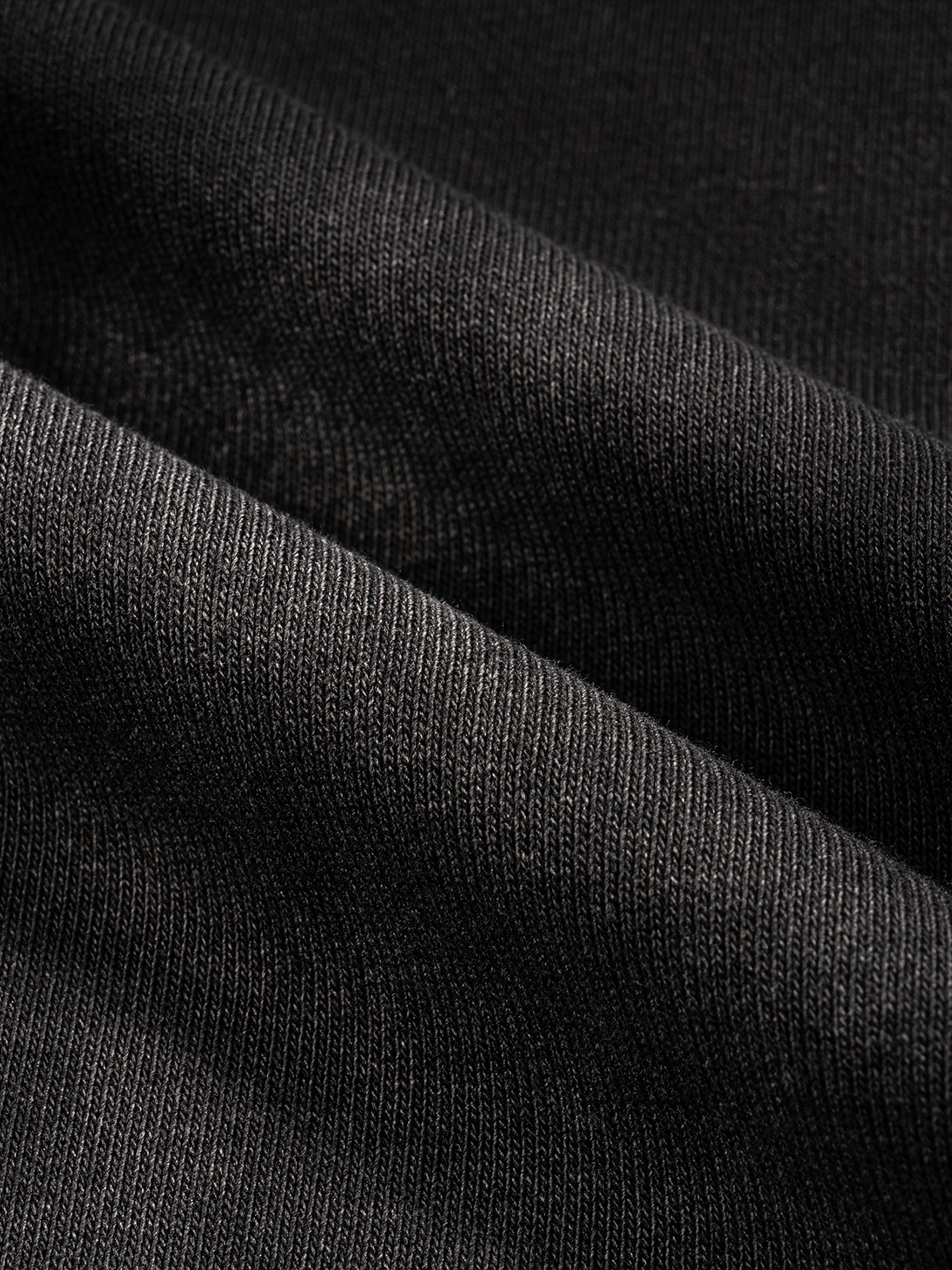 Sunfaded Drop Shoulder T-Shirt | Raw Edge Cotton Blend