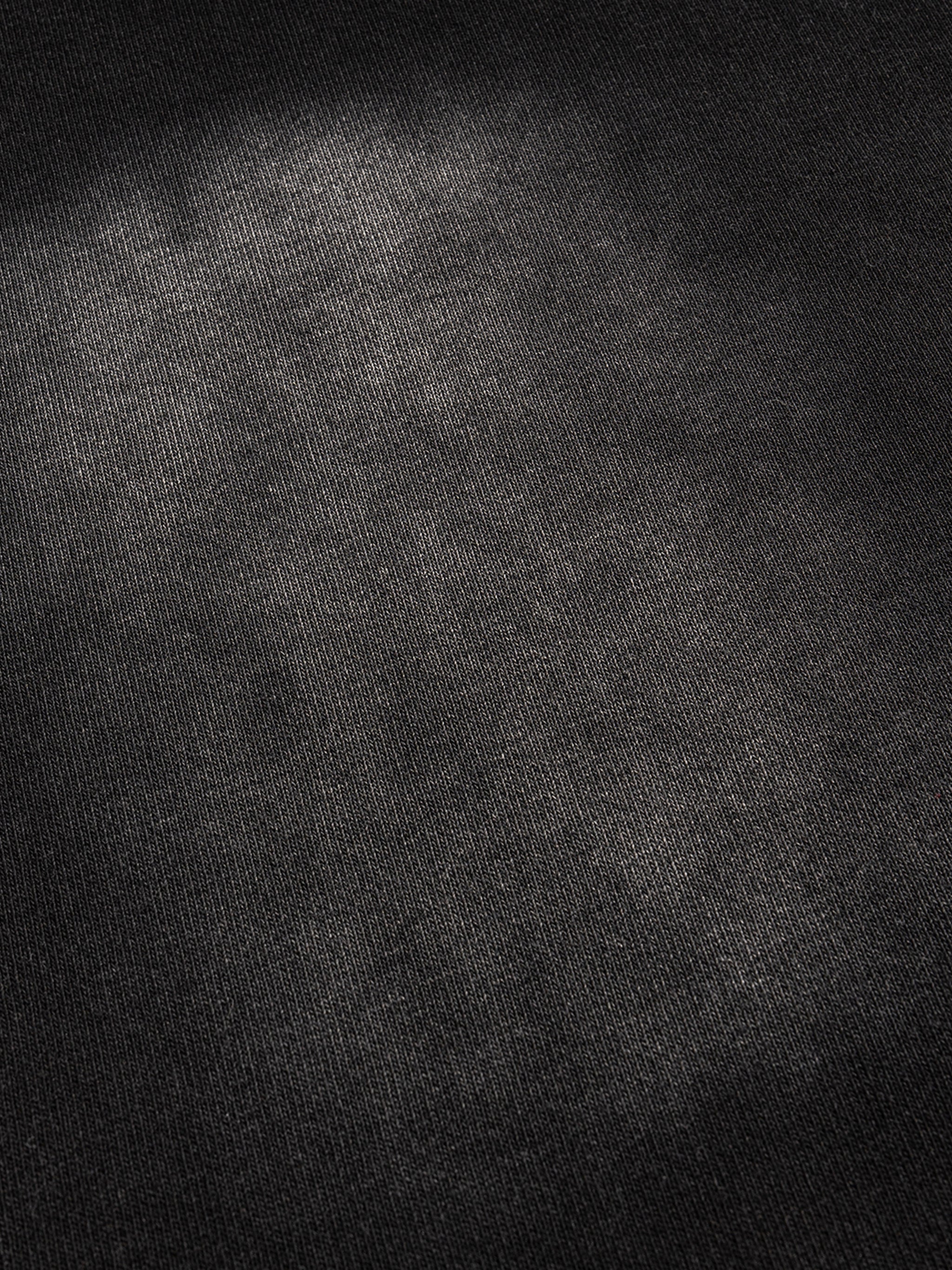 Sunfaded Drop Shoulder T-Shirt | Raw Edge Cotton Blend