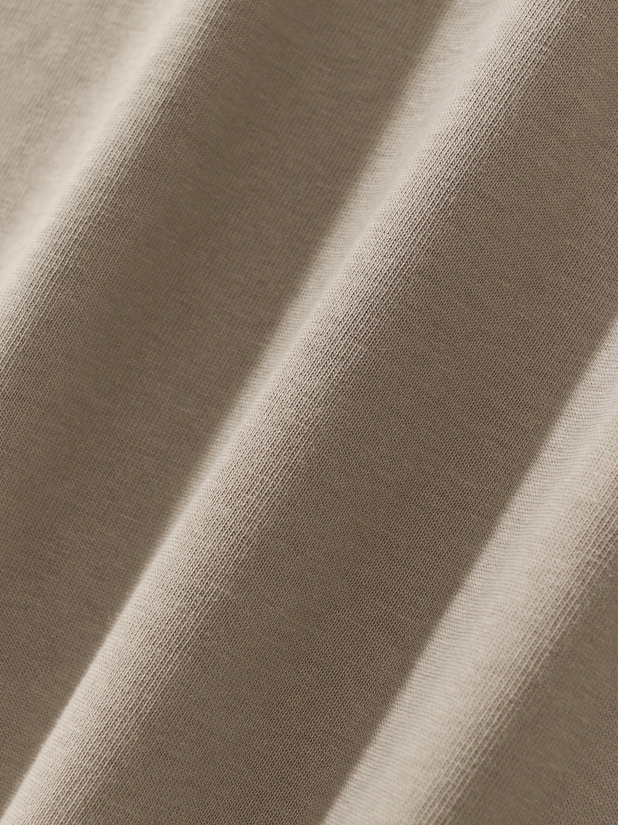 Heavyweight Oversized Mock Neck T-Shirt