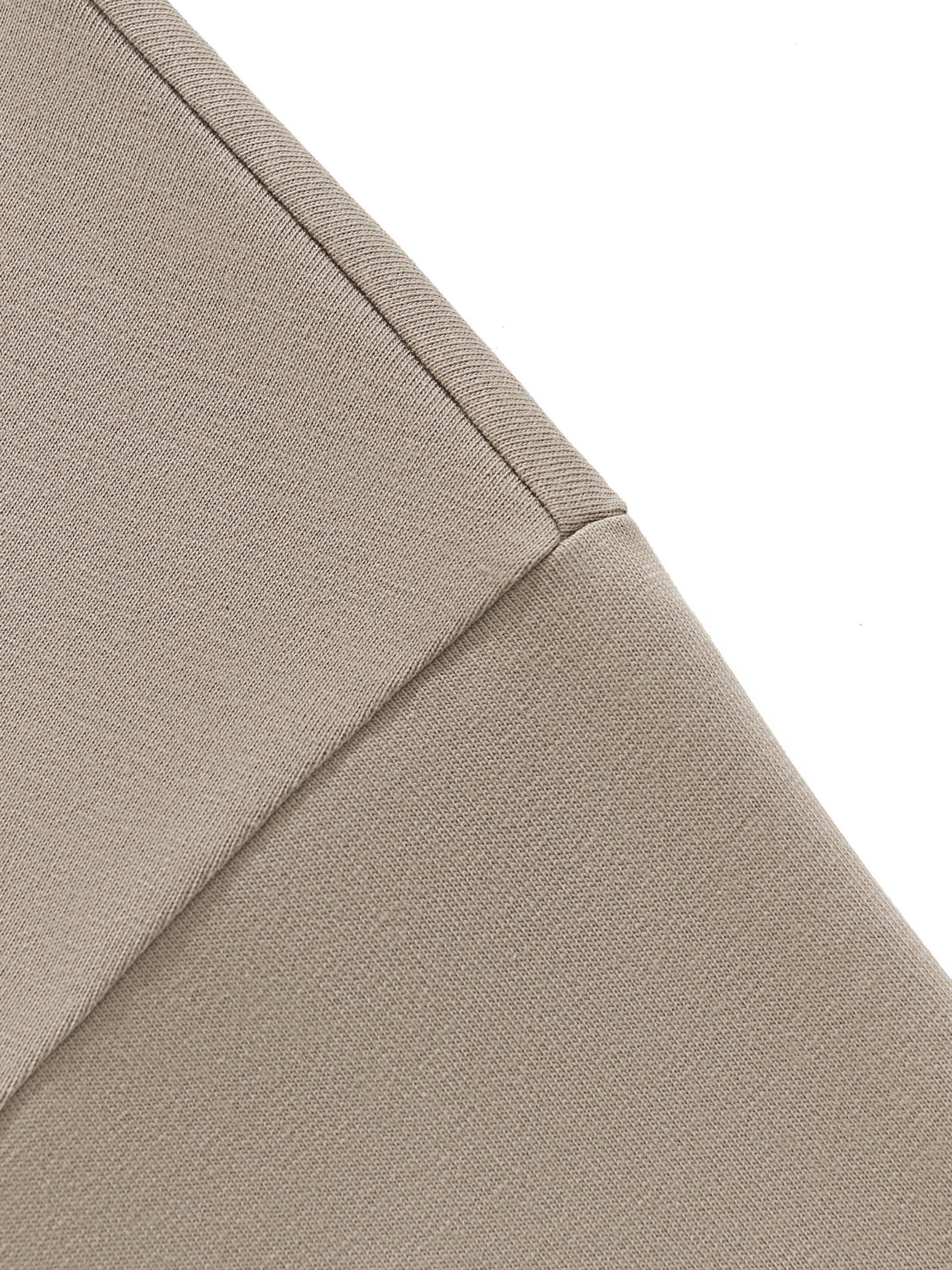 Heavyweight Oversized Mock Neck T-Shirt