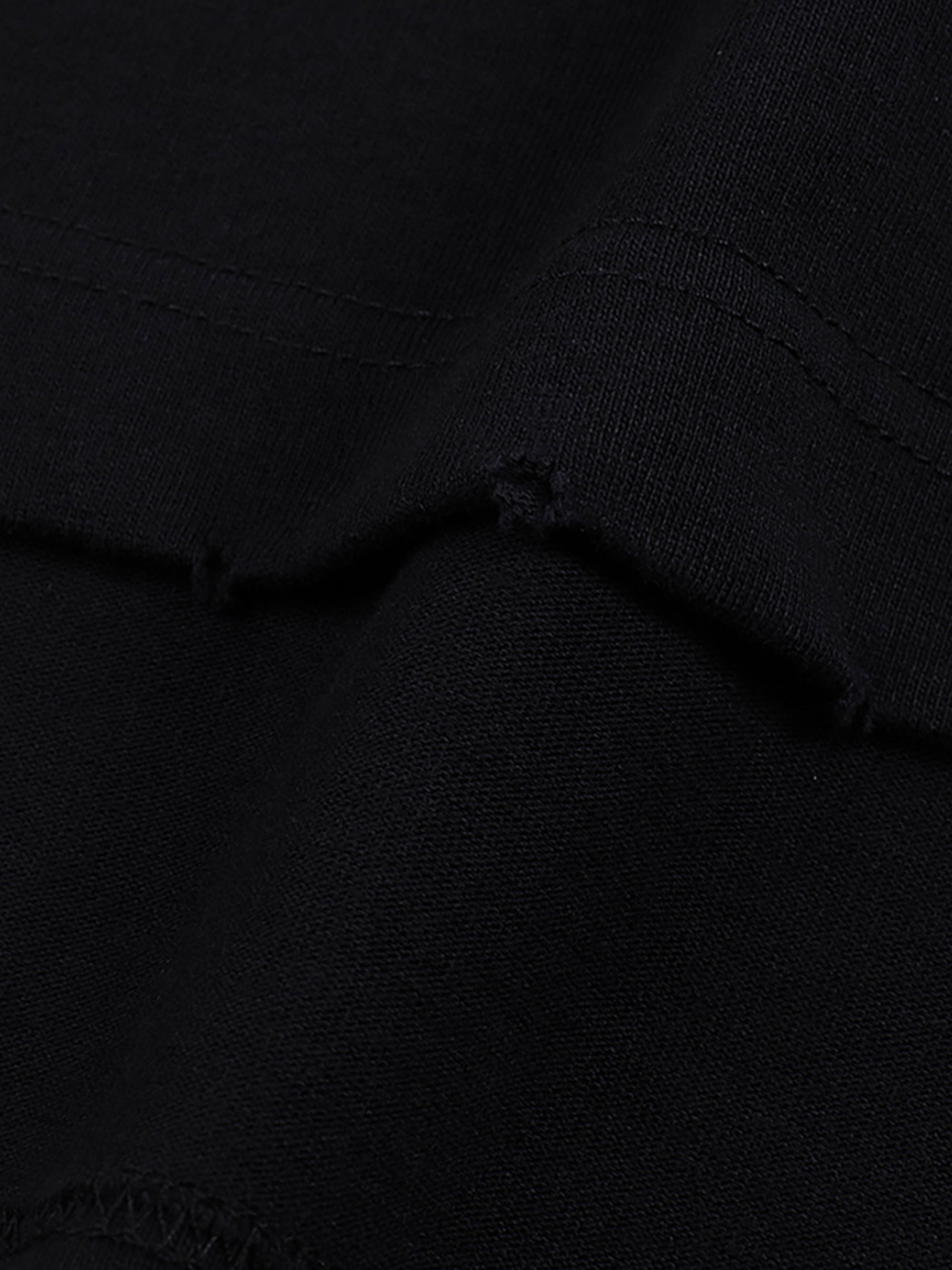 Heavyweight Hand-frayed T-shirt