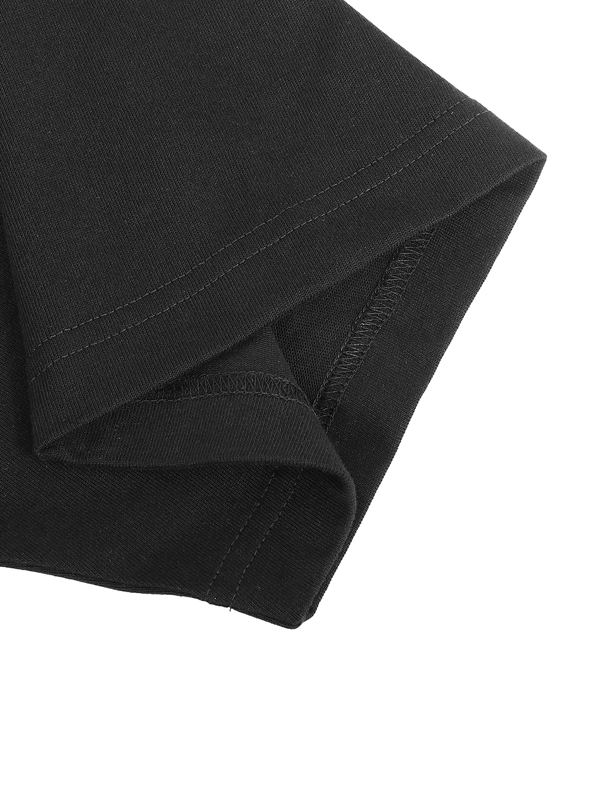 Contrast Piped Panel Tee