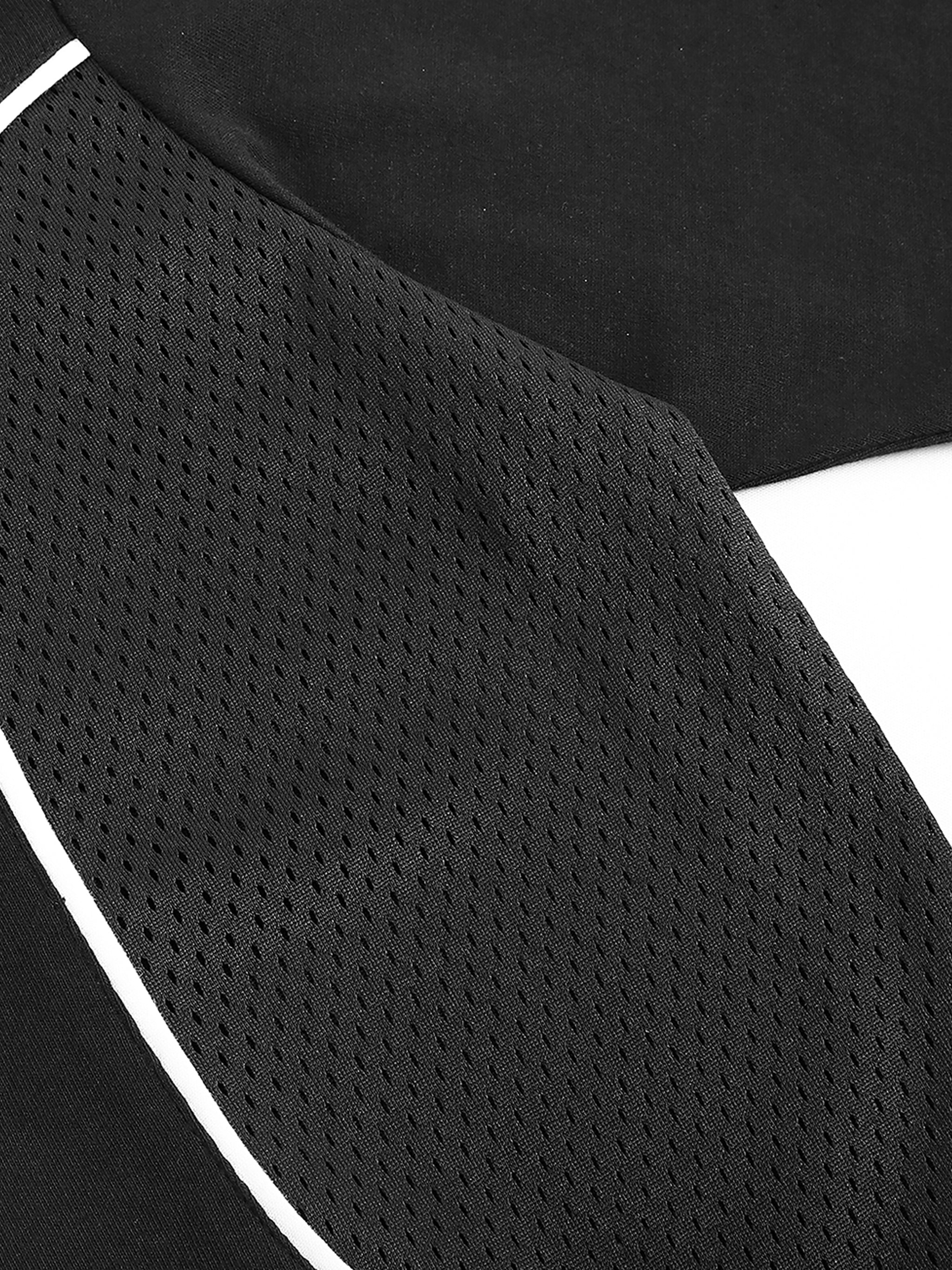 Contrast Piped Panel Tee