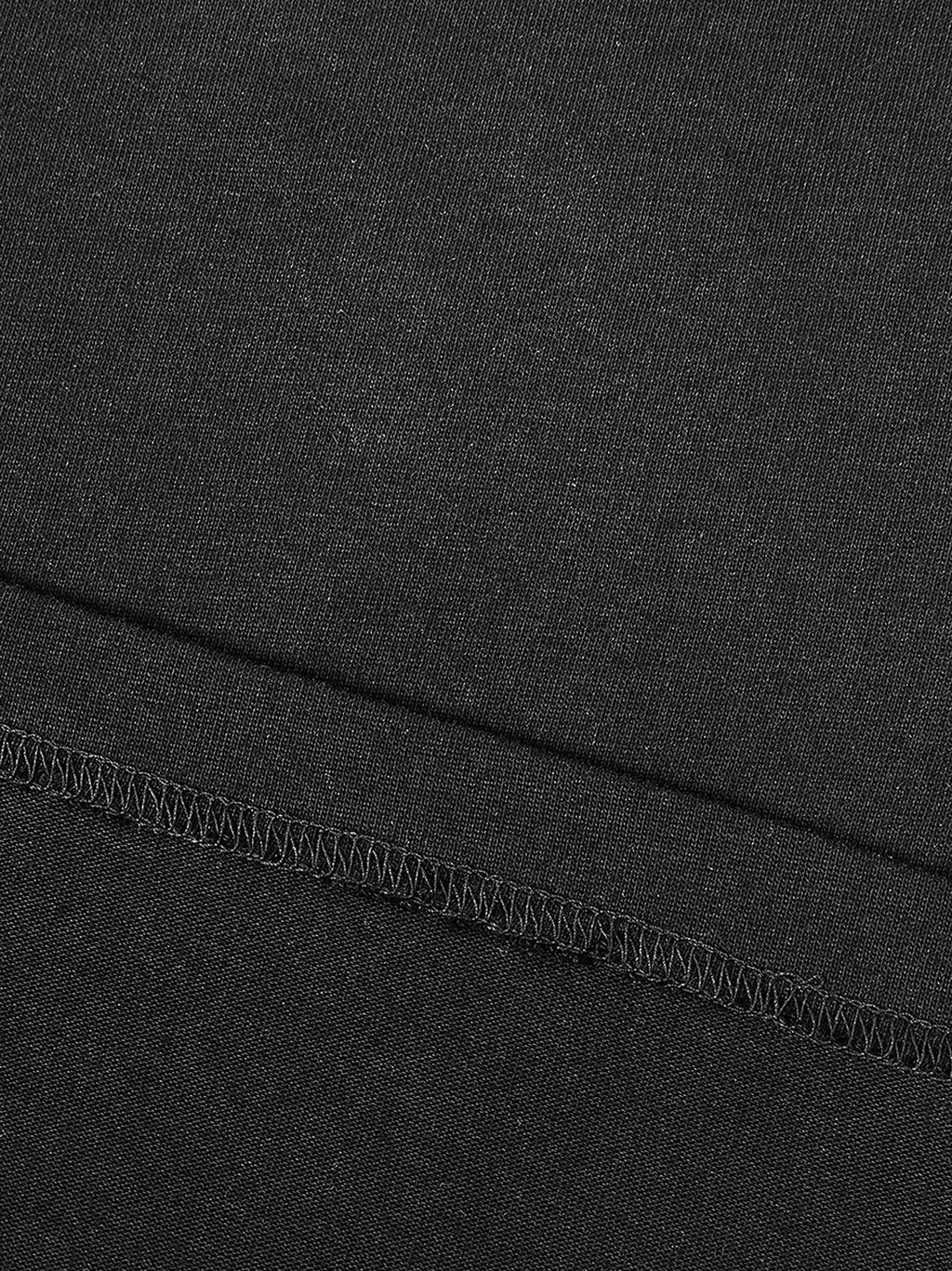 Contrast Piped Panel Tee