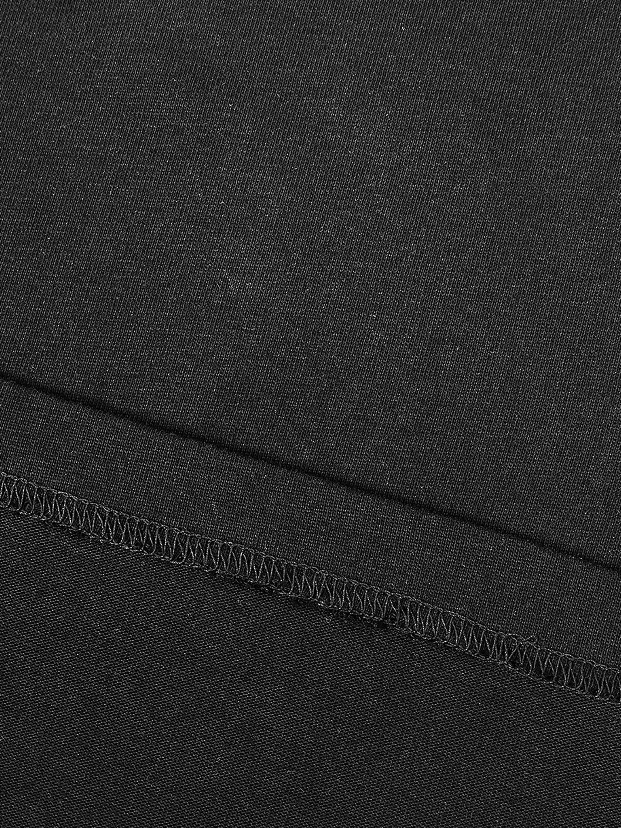 Contrast Piped Panel Tee