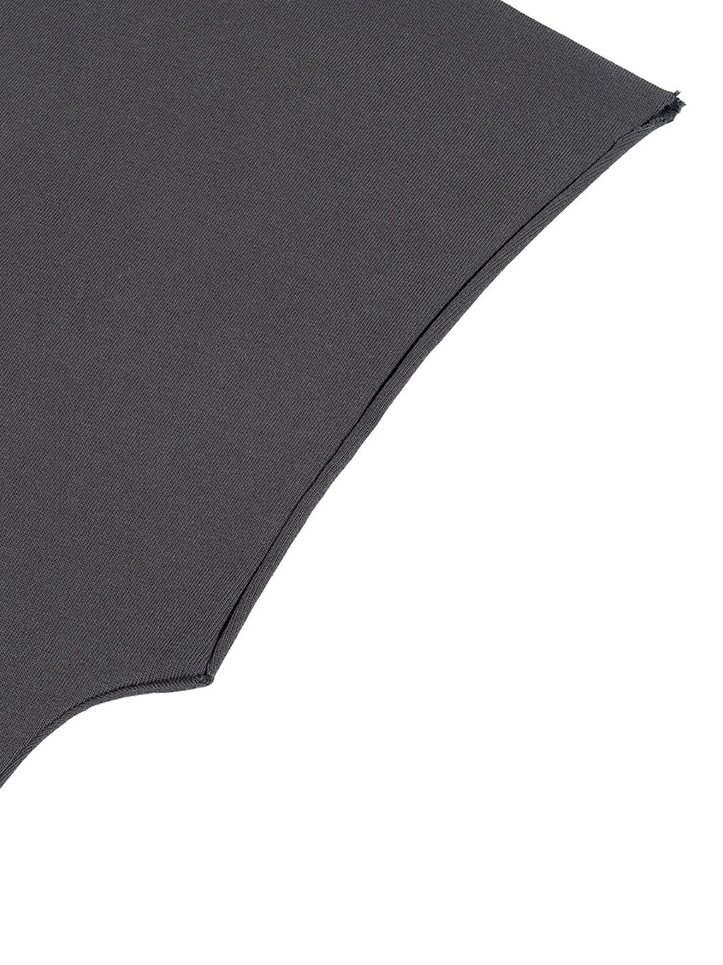 Raw Edge Boxy Cotton Tee