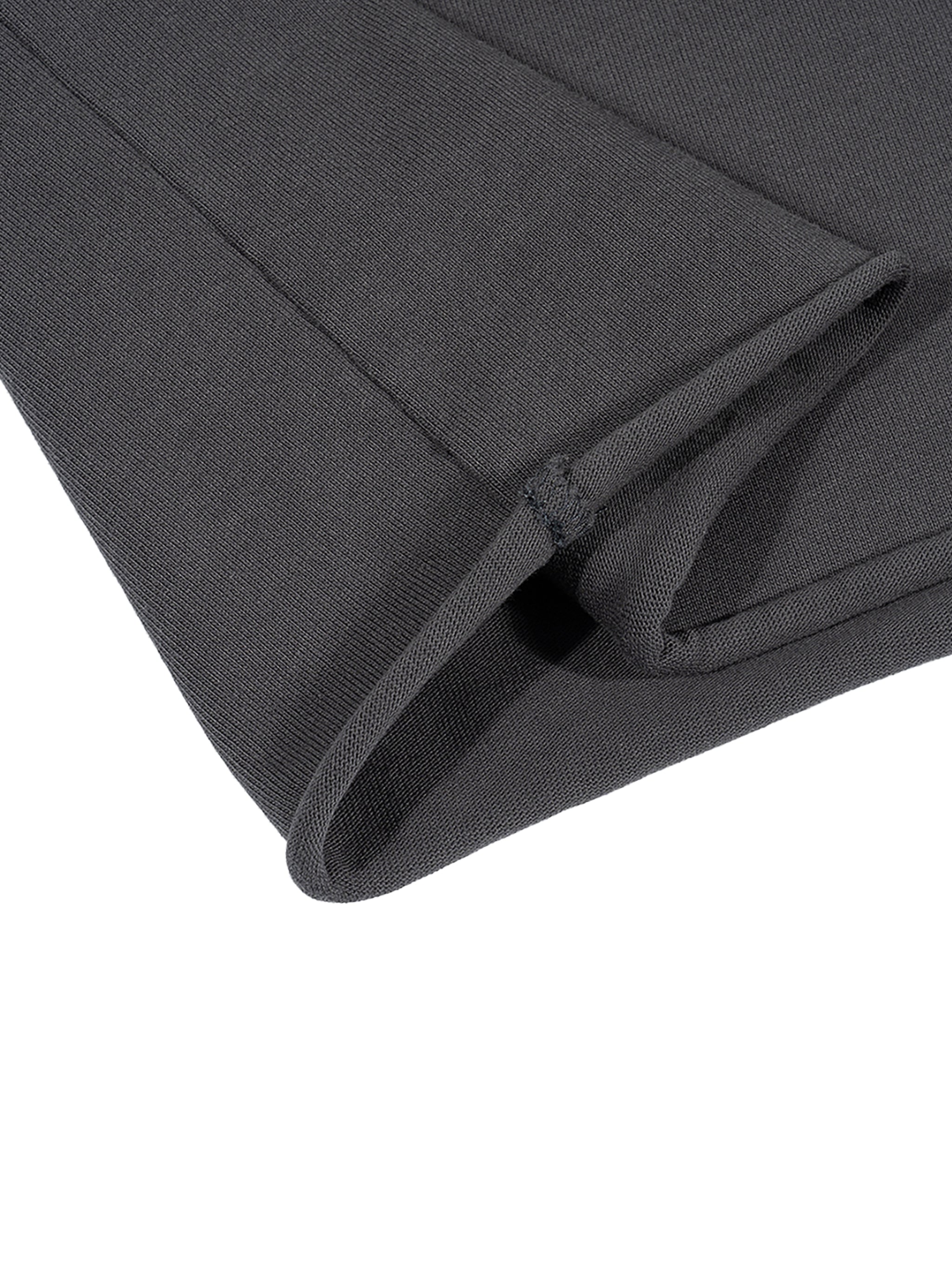 Raw Edge Boxy Cotton Tee