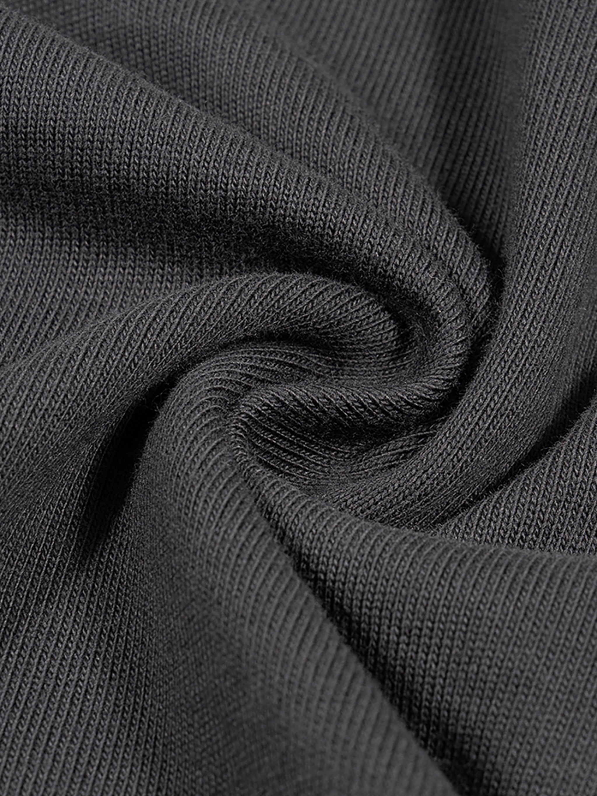 Raw Edge Boxy Cotton Tee