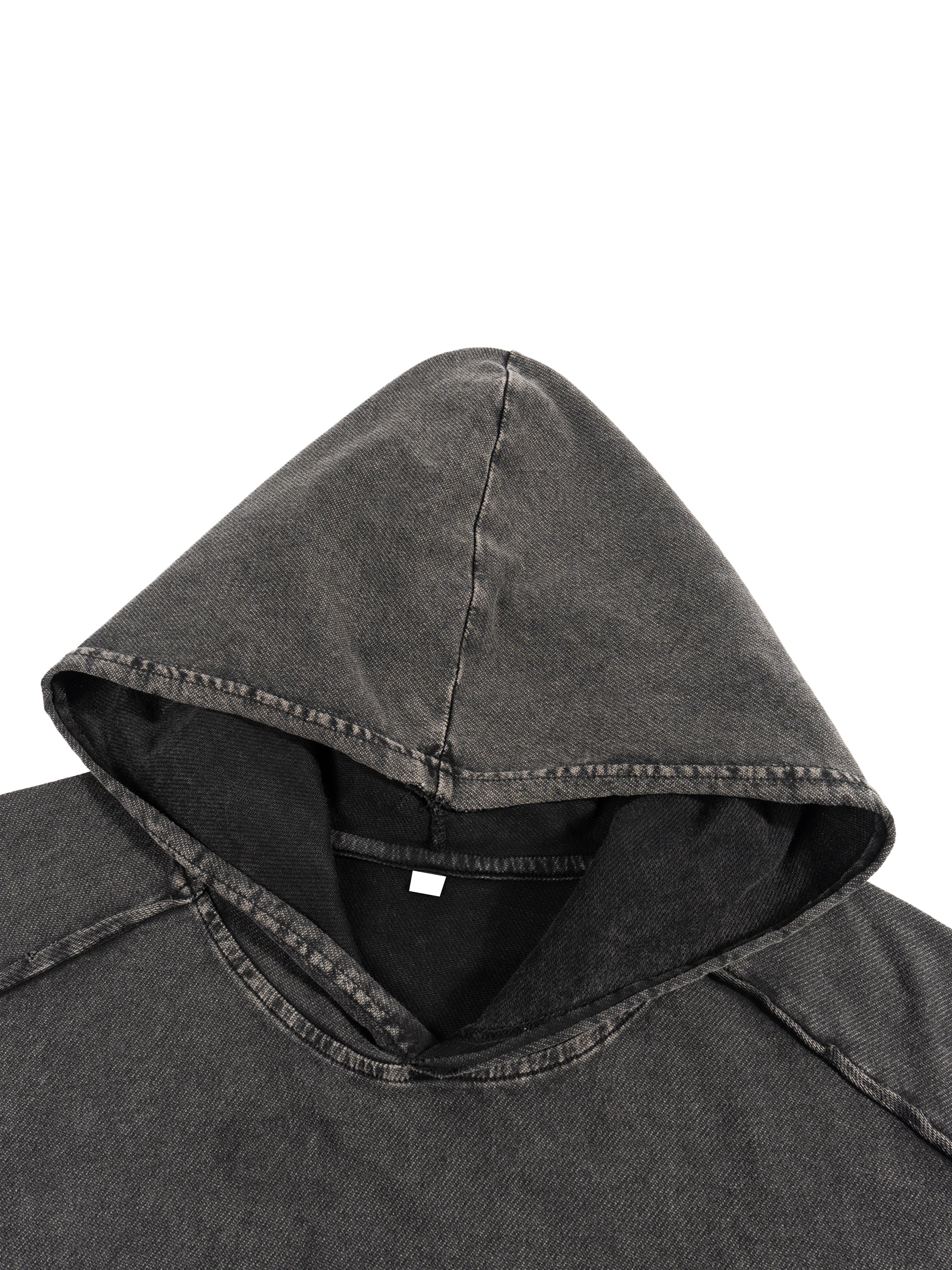 Boxy Hooded Cotton Tank Top