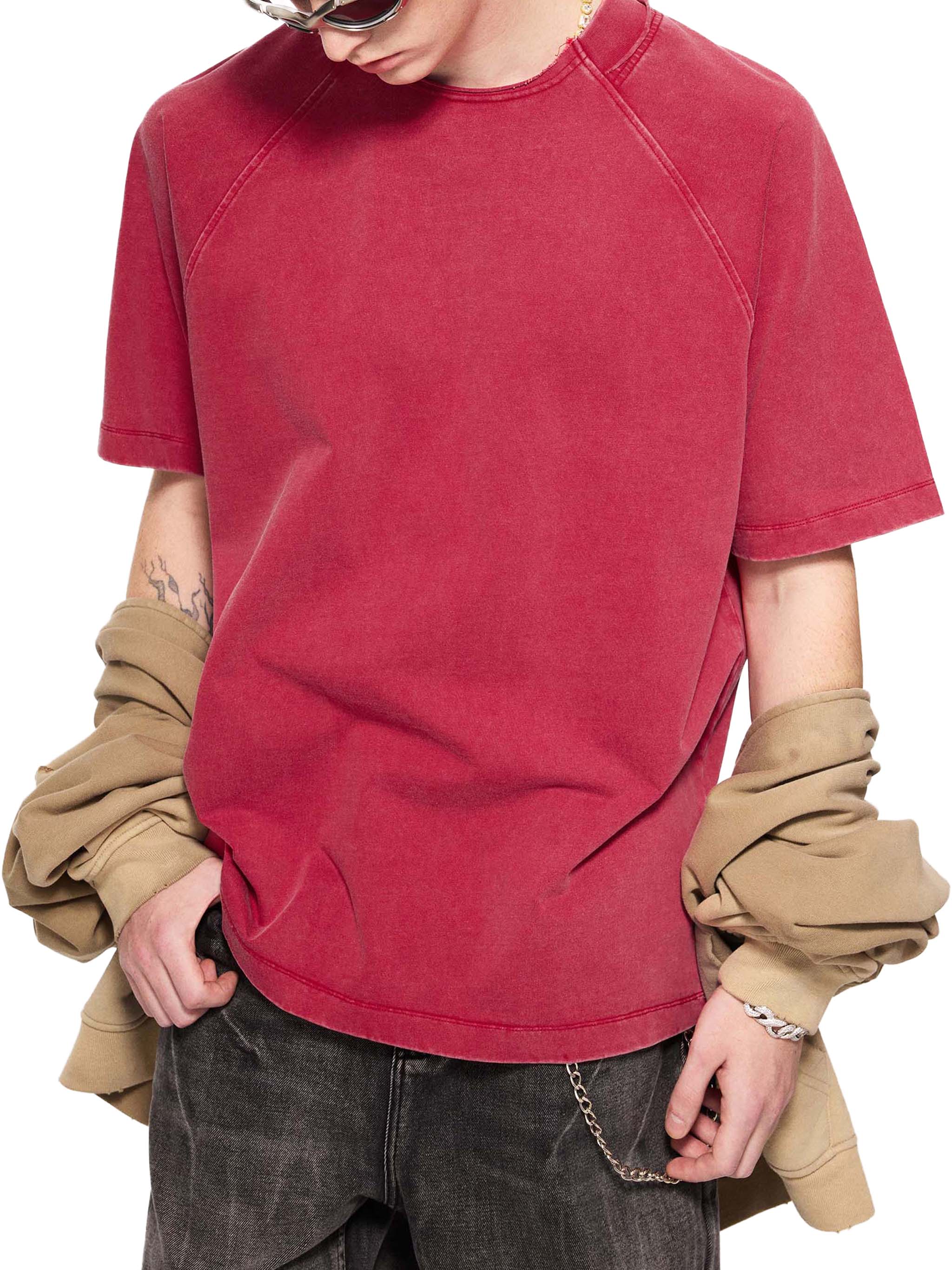 Vintage Raglan Cotton Tee