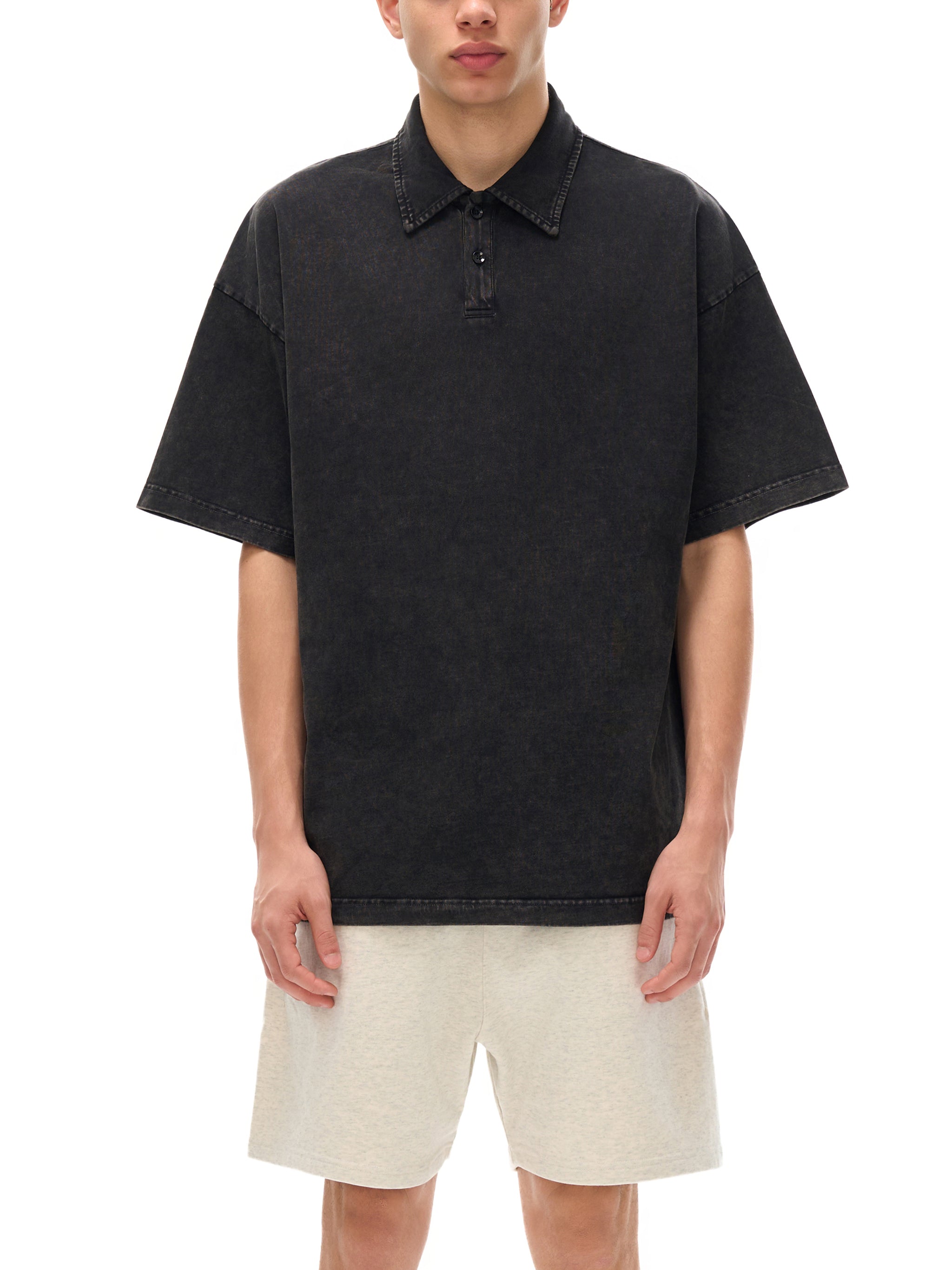 Heavyweight Polo T-Shirt