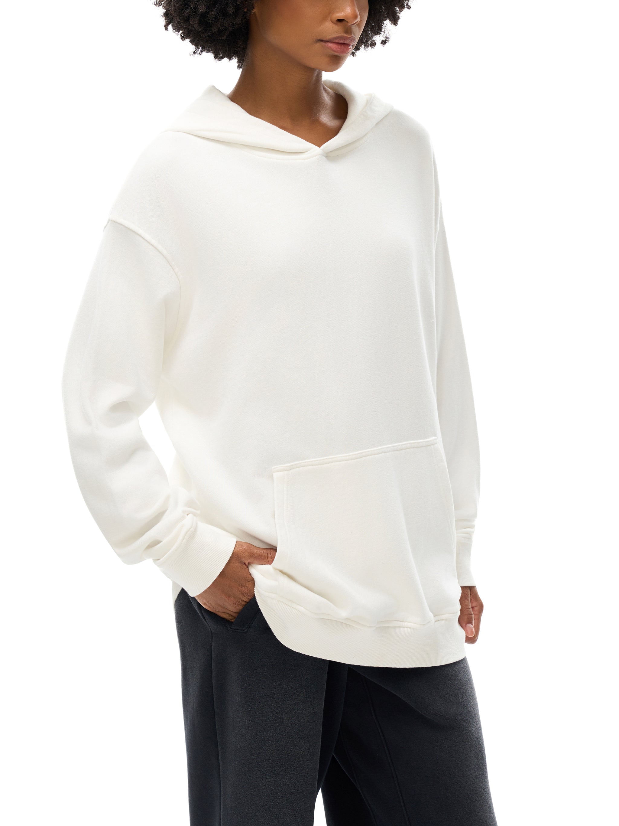 Oversized Essential Cotton Hoodie
