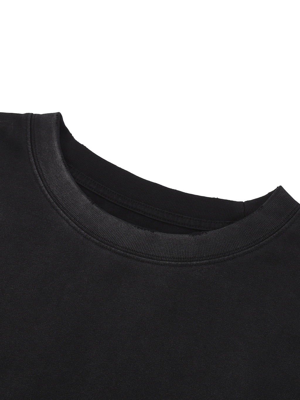 Raw Edge Cotton Shirt