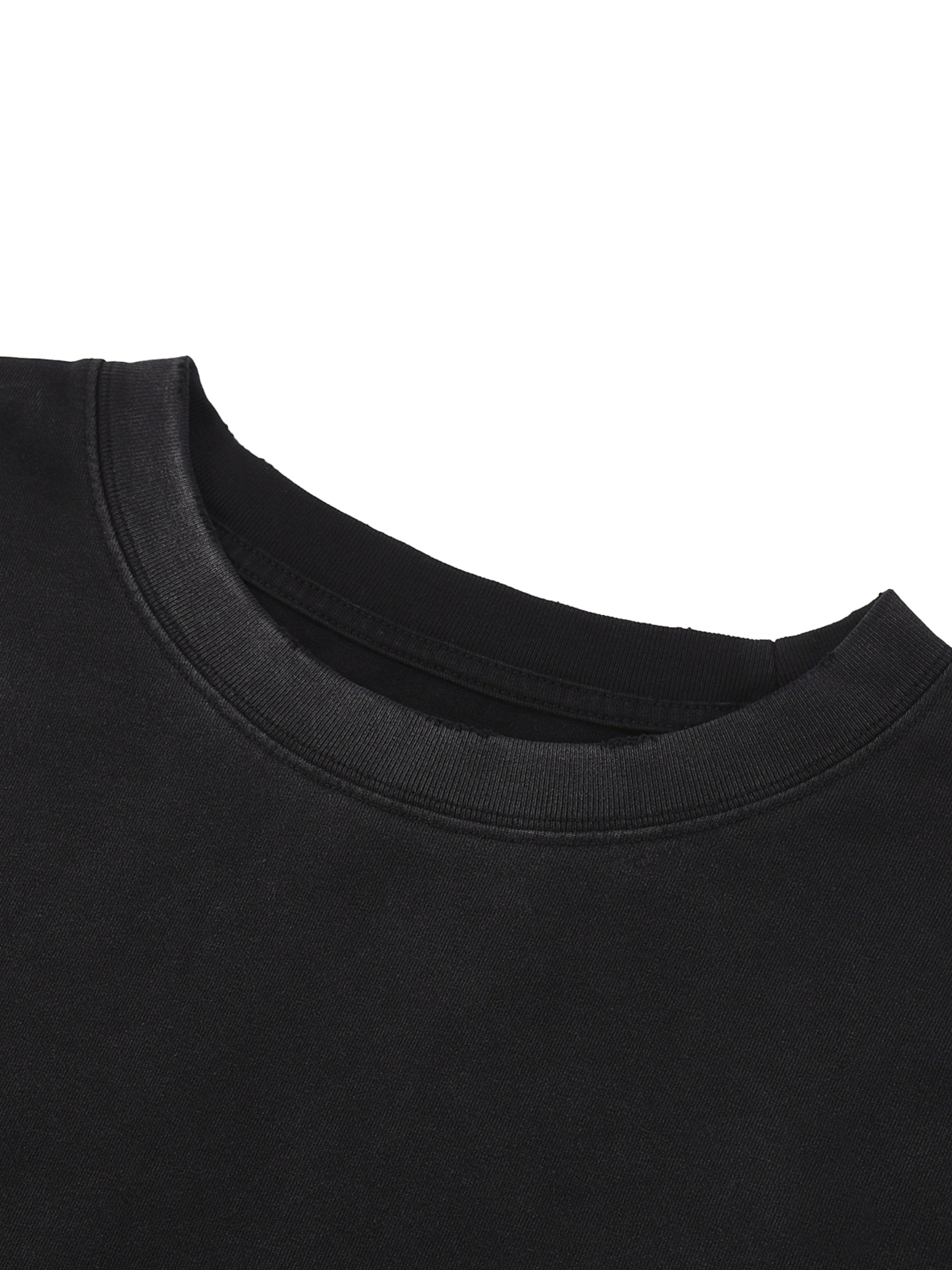 Raw Edge Cotton Shirt