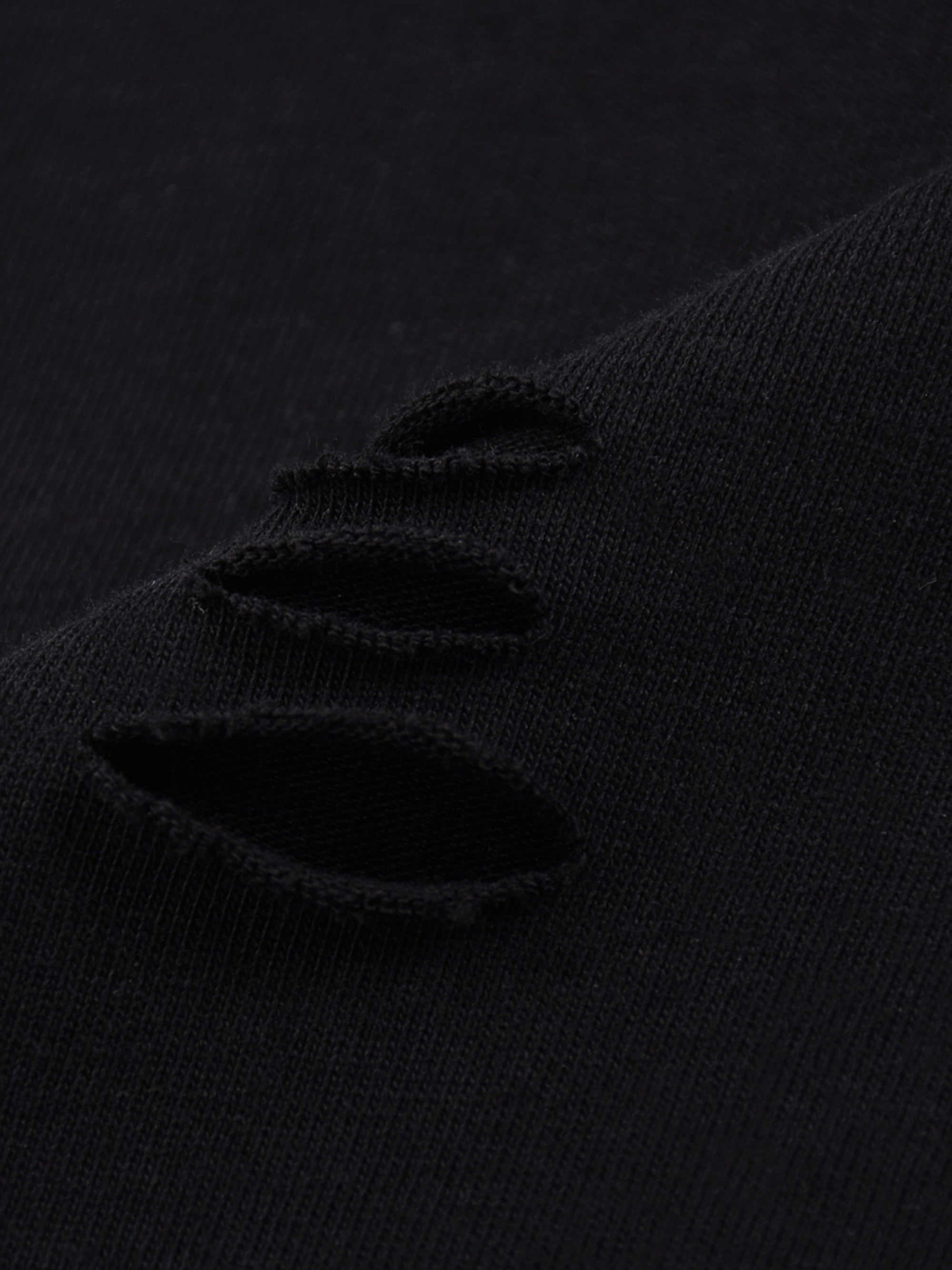 Raw Edge Cotton Shirt