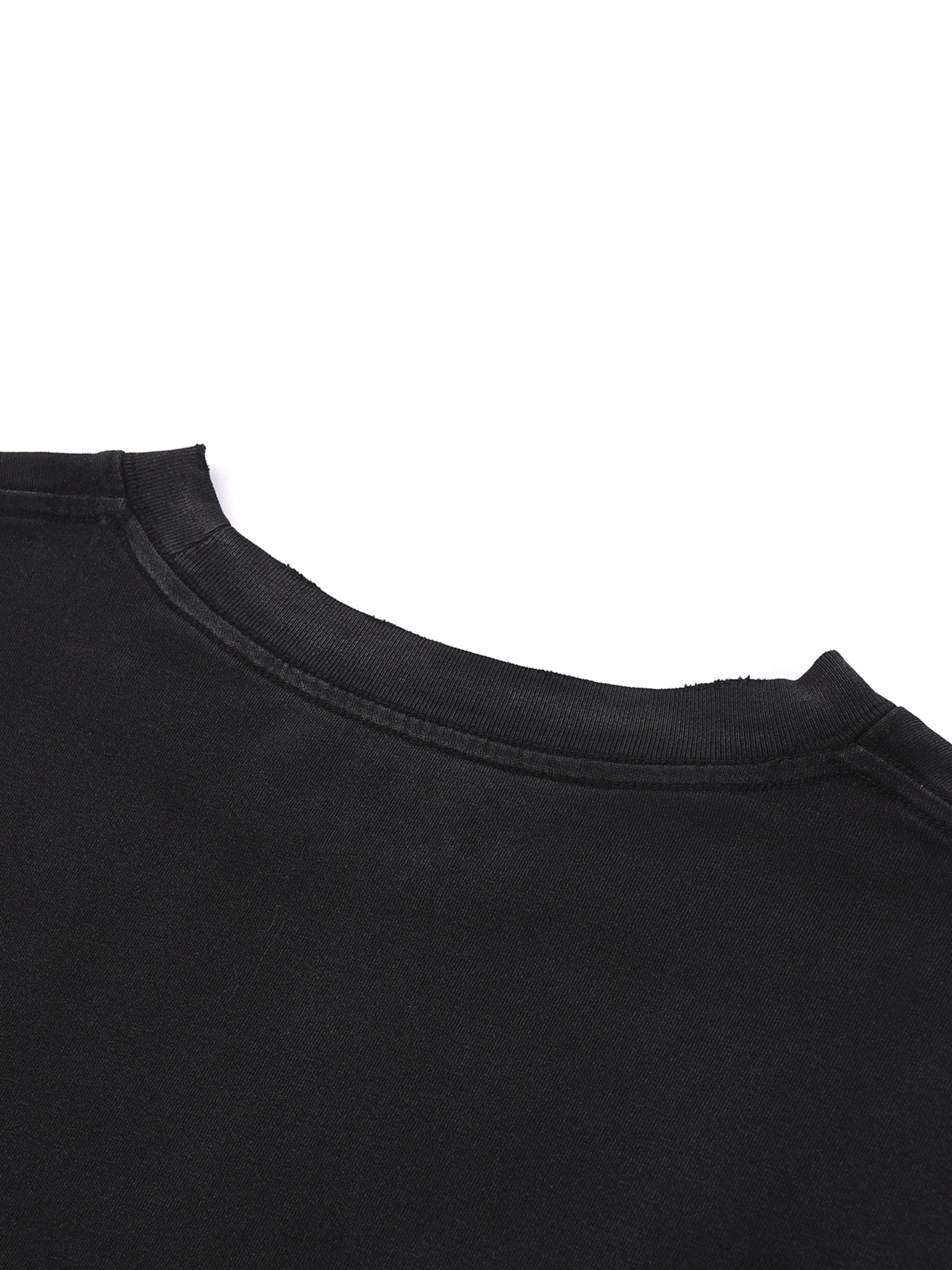 Raw Edge Cotton Shirt