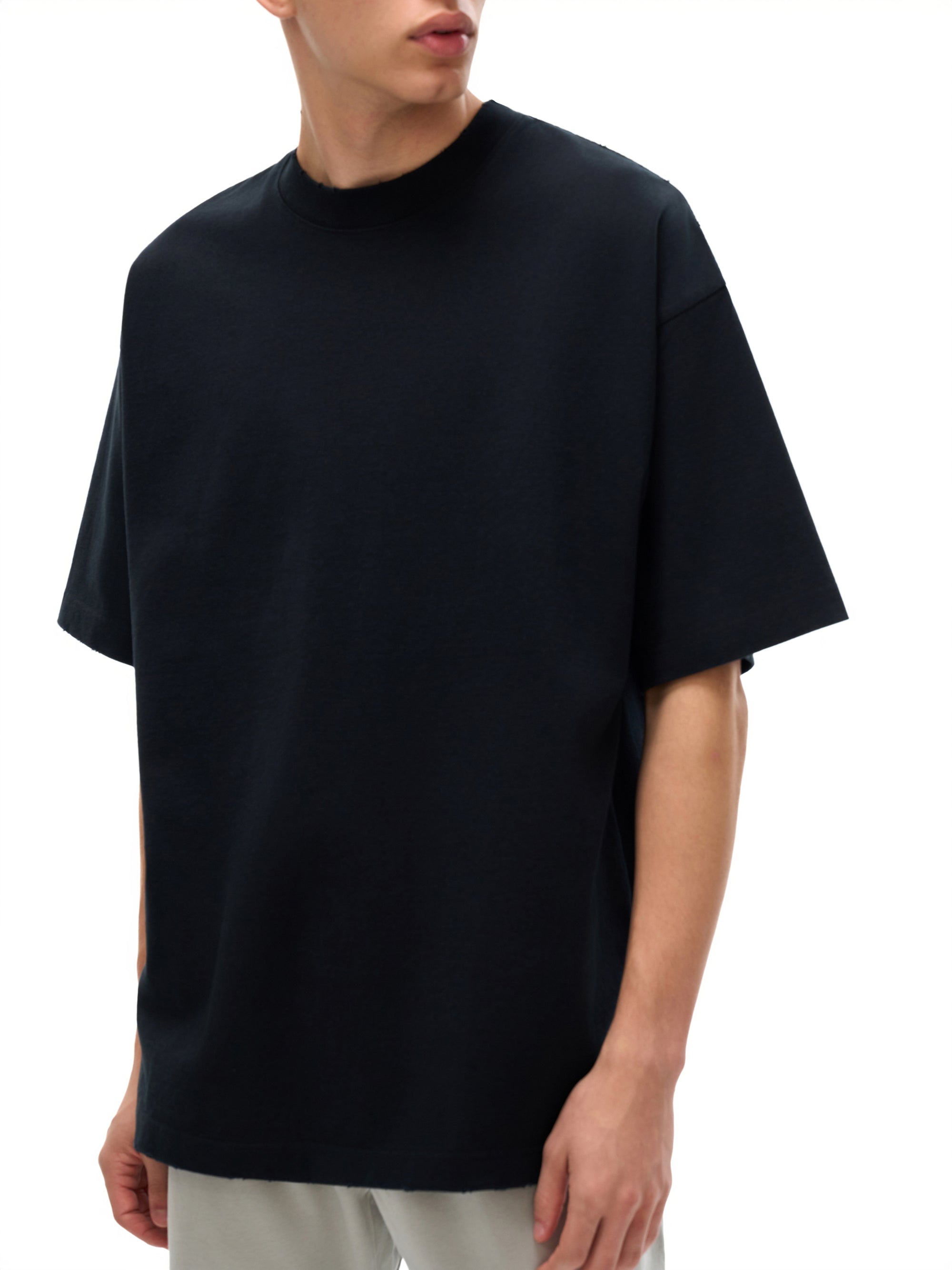 Heavyweight Beethoven ‘Can You Hear’ Frayed Edge T-Shirt