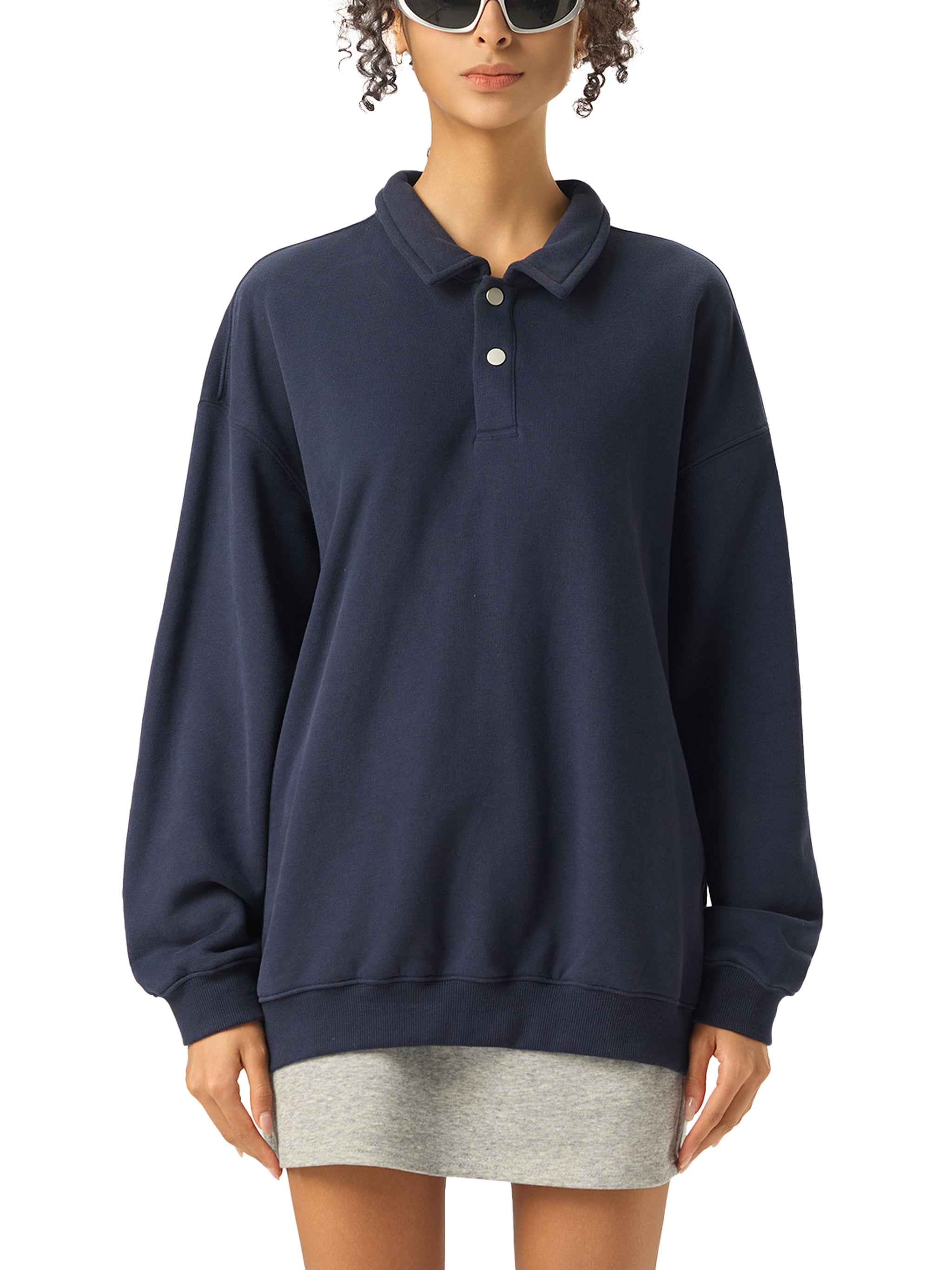 Heavyweight Polo Sweatshirt