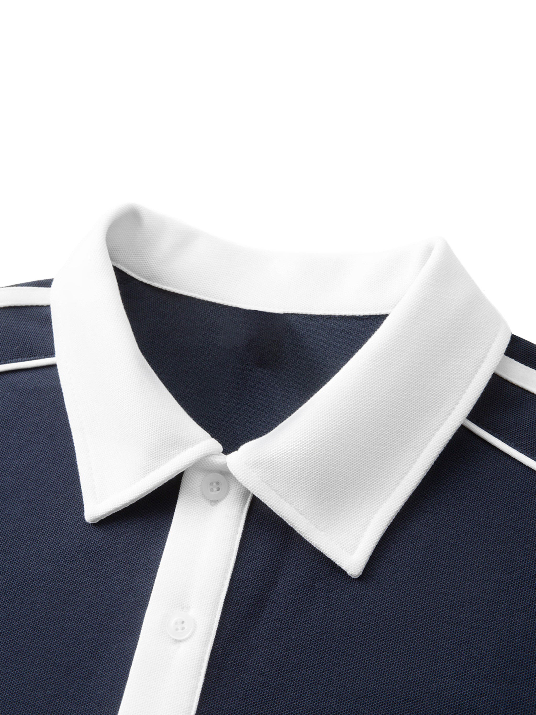 Athletic Stripe Polo Shirt