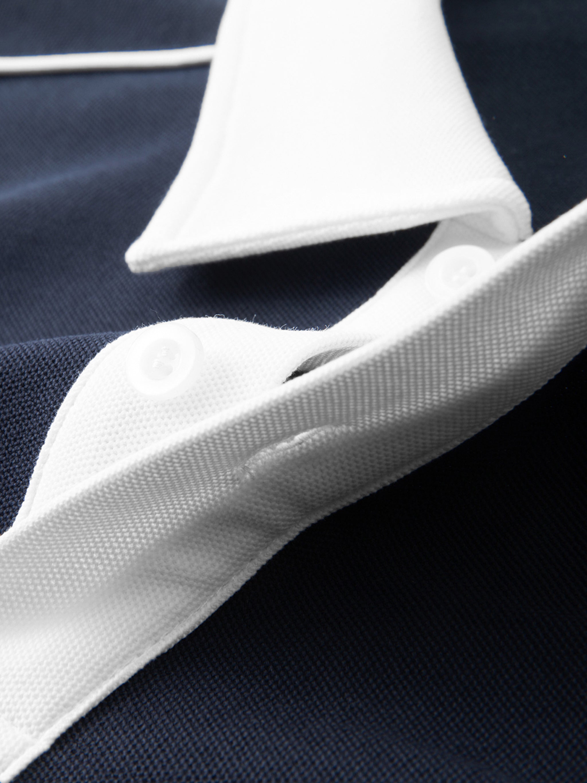 Athletic Stripe Polo Shirt