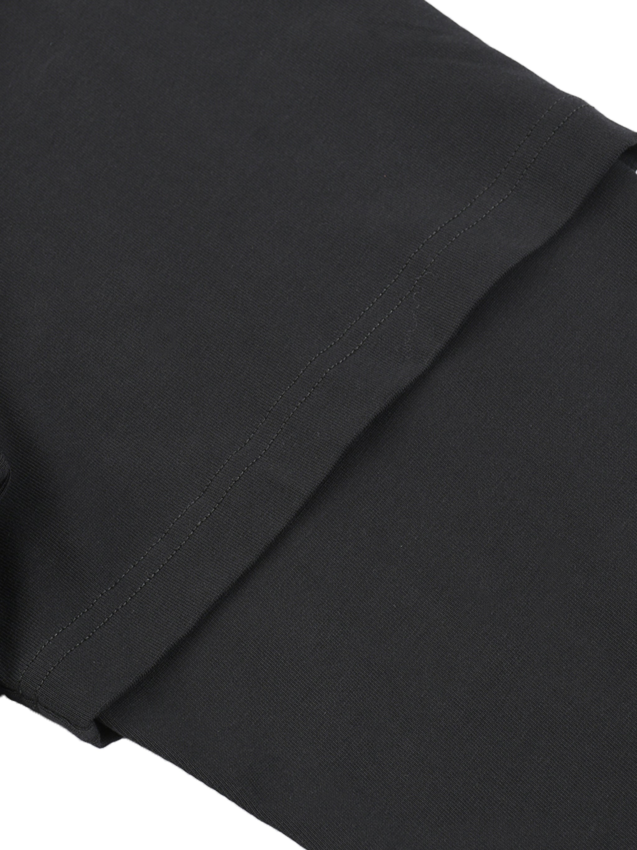 Layered Look Pocket Long Sleeve Tee