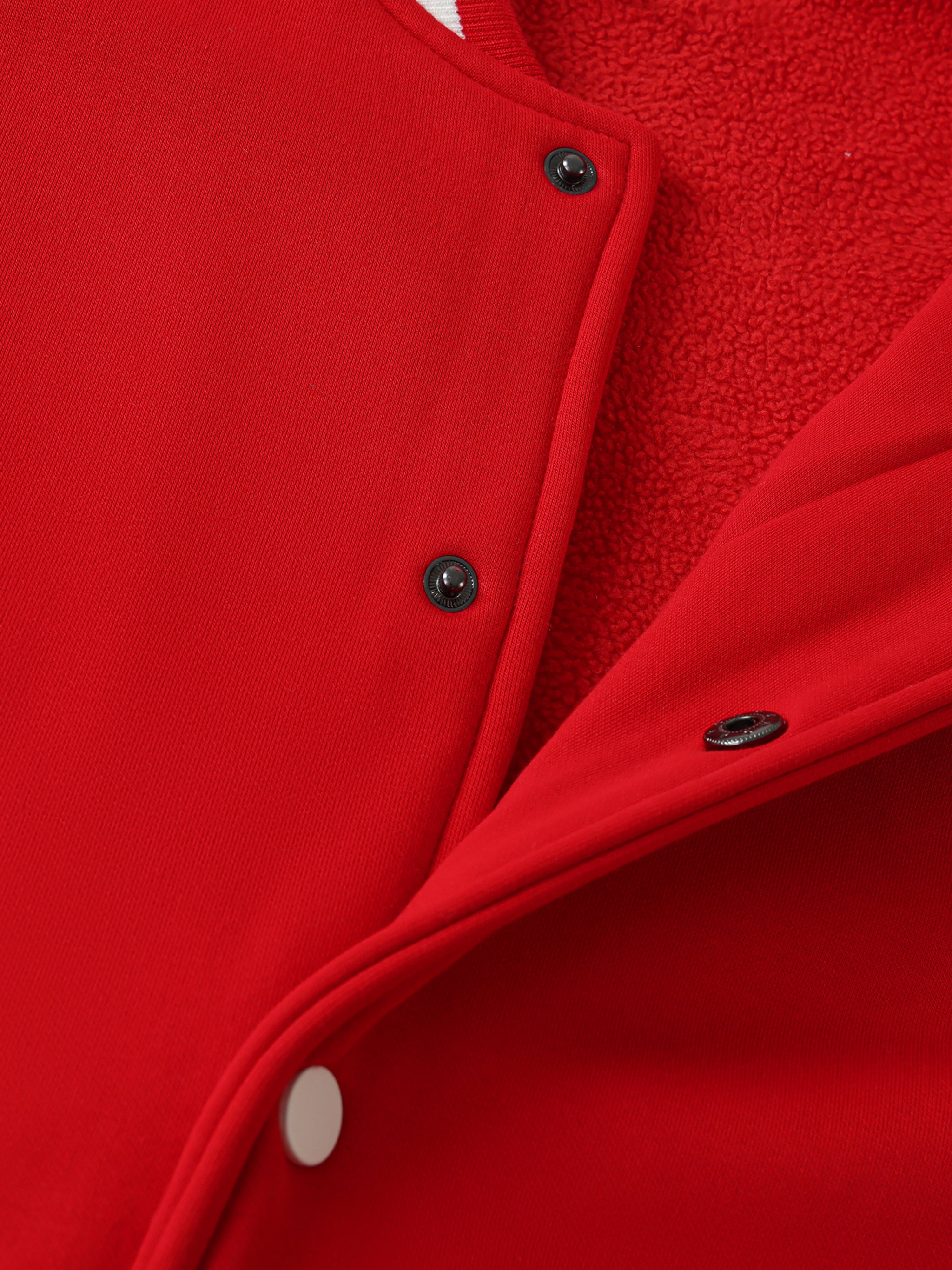 Two-Tone Classic Varsity Jacket