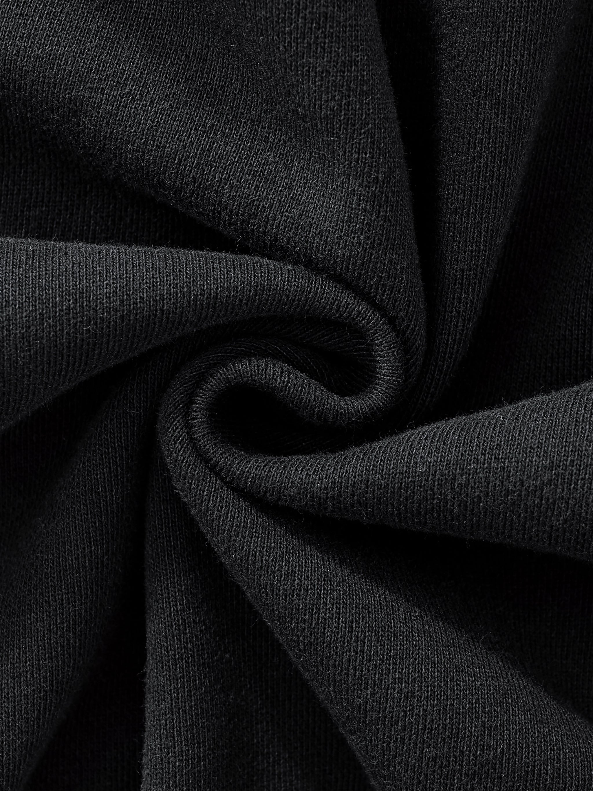 Men’s Raw-Seam Enzyme Washed Sweatpants