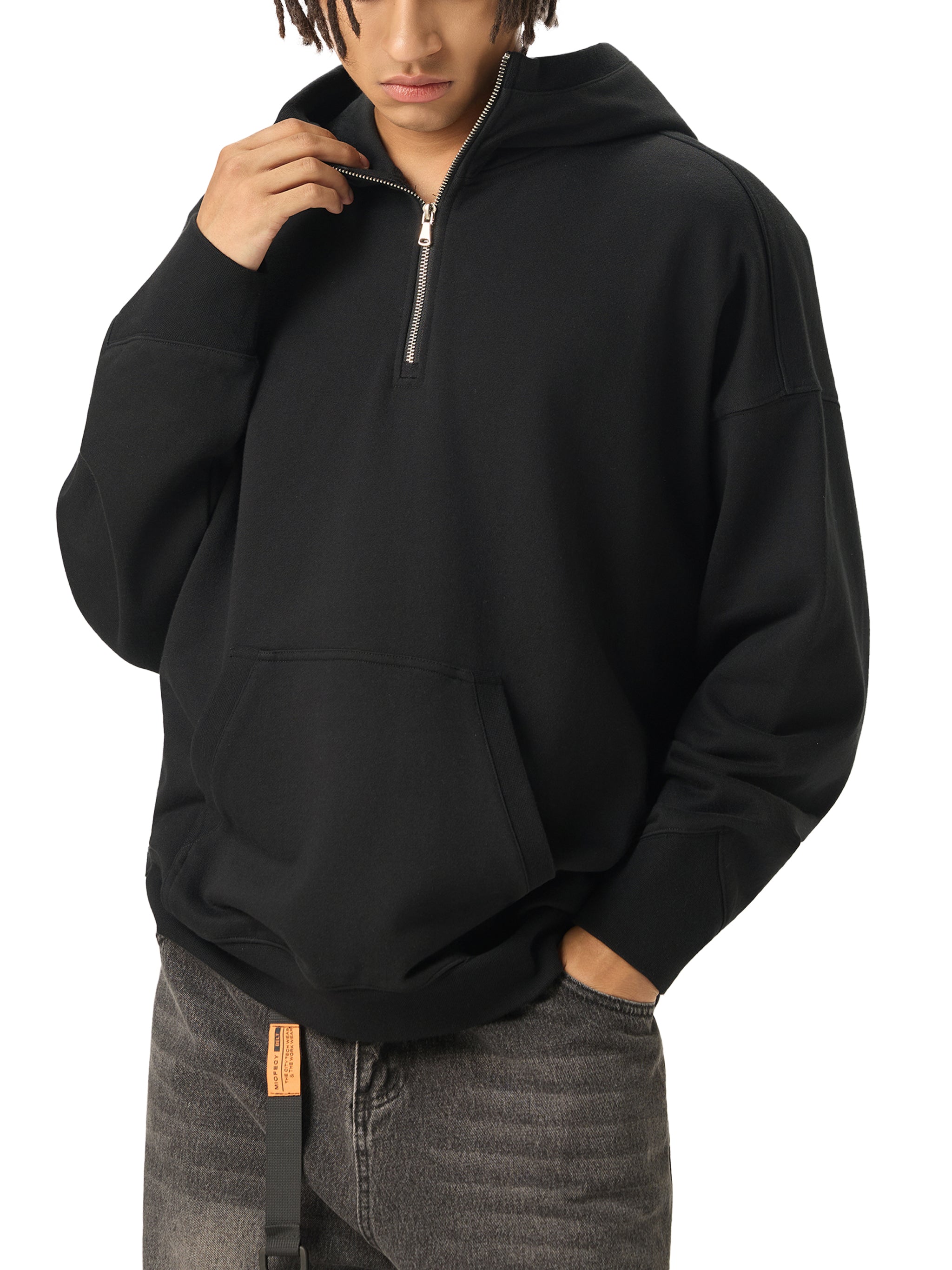 Half-Zip Fleece Hoodie
